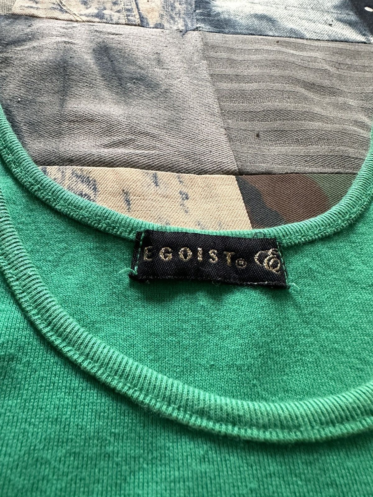 Japanese Brand Egoist Quote Sleeveless Size M / US 6-8 / IT 42-44 - 3 Thumbnail
