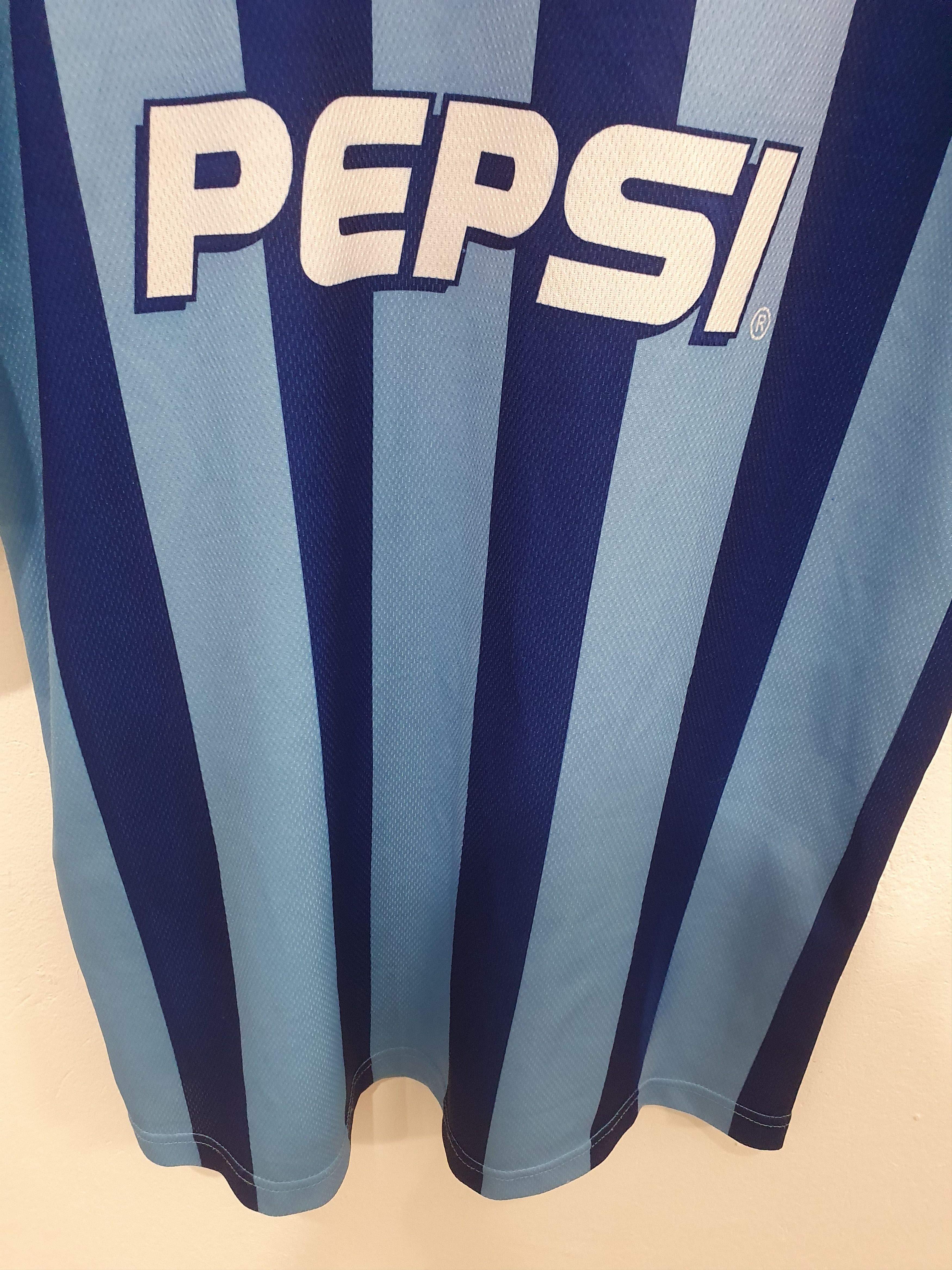 BECKHAM PEPSI ASK FOR MORE SIZE M SOCCER JERSEY SHIRT Menswear