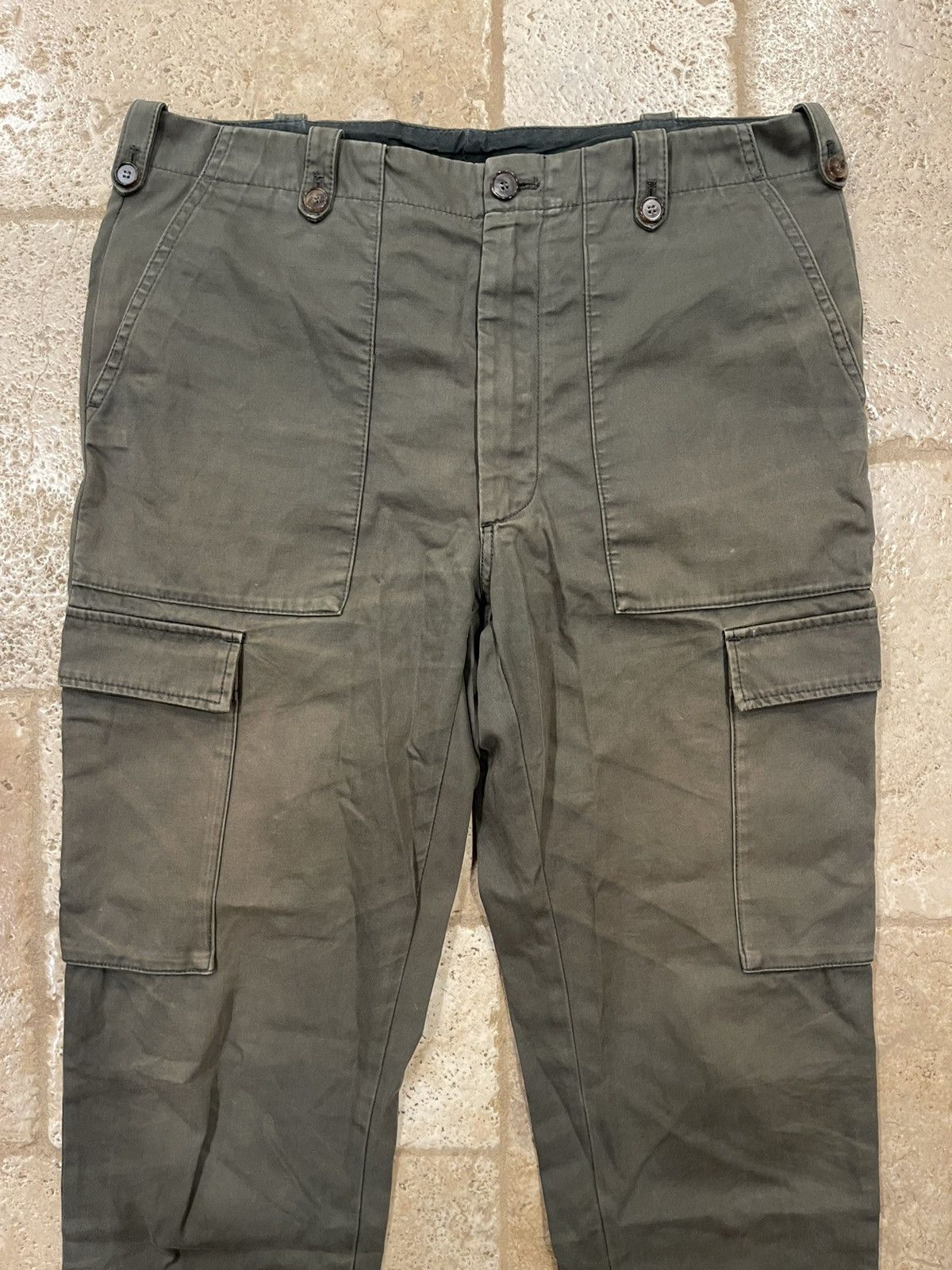 Maison Margiela Maison Margiela SS17 Olive Cargo Pants Size US 34 / EU 50 - 3 Thumbnail