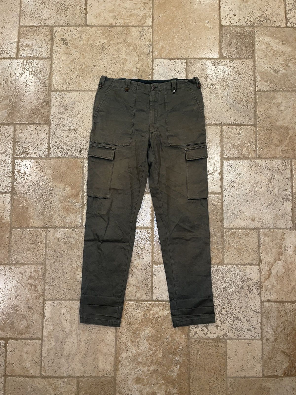 Maison Margiela Maison Margiela SS17 Olive Cargo Pants Size US 34 / EU 50 - 11 Thumbnail