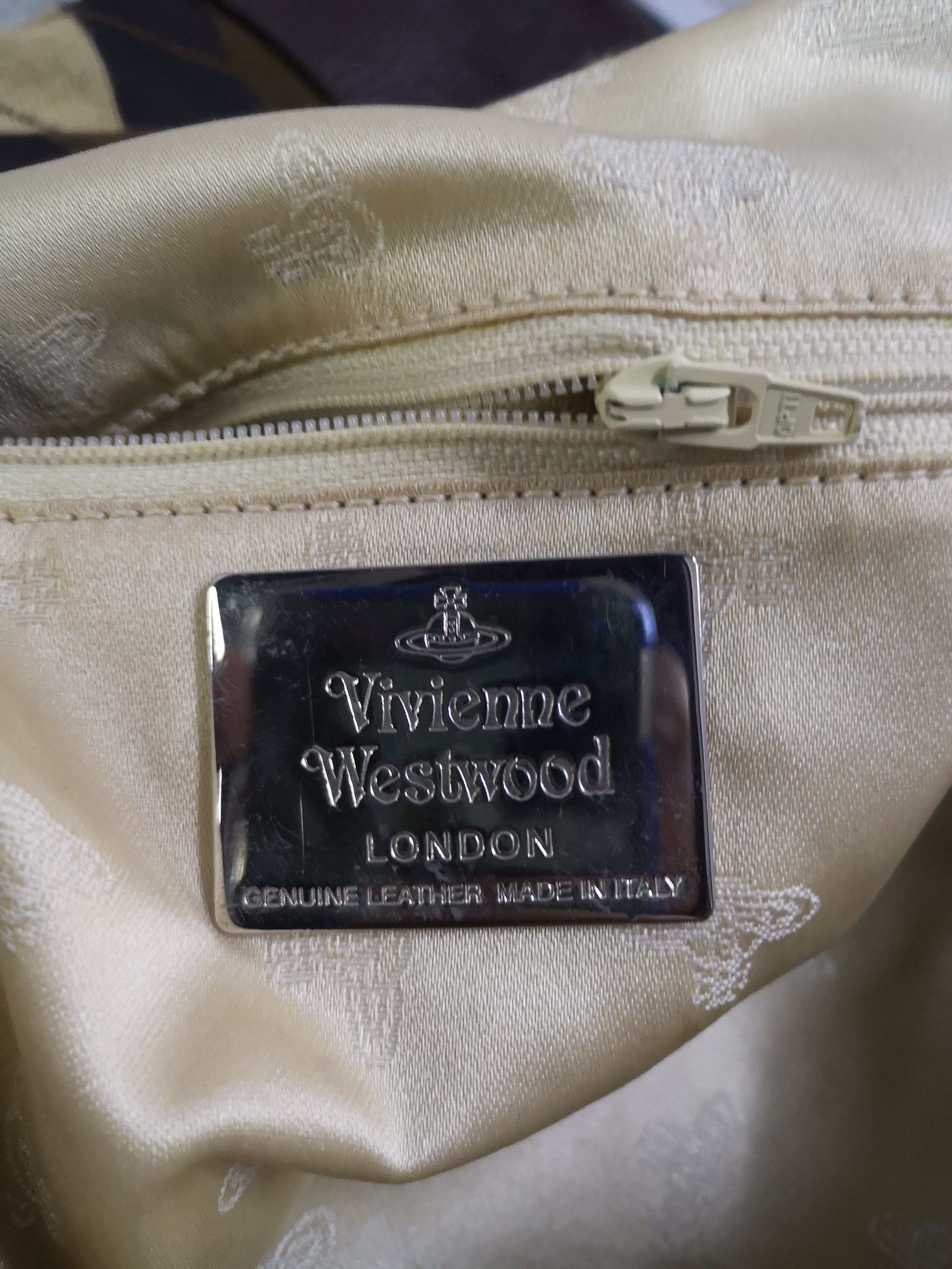 Vivienne Westwood Vivienne Westwood Orb Shoulder Tote Bag Size ONE SIZE - 9 Thumbnail