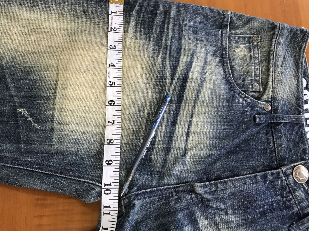 Gotcha Gotcha 90s Style Distressed Jeans Size US 32 / EU 48 - 15 Thumbnail