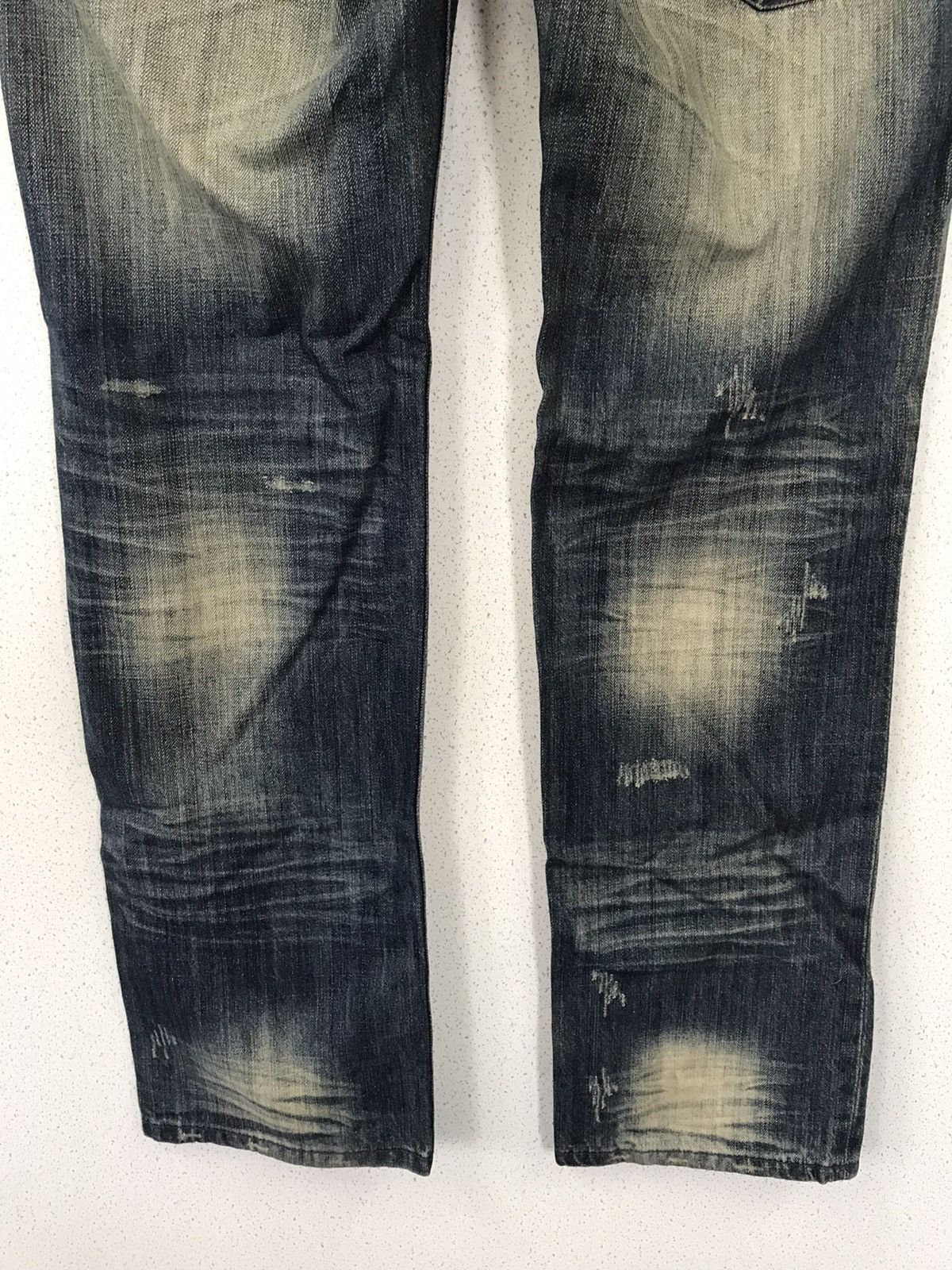Gotcha Gotcha 90s Style Distressed Jeans Size US 32 / EU 48 - 4 Thumbnail