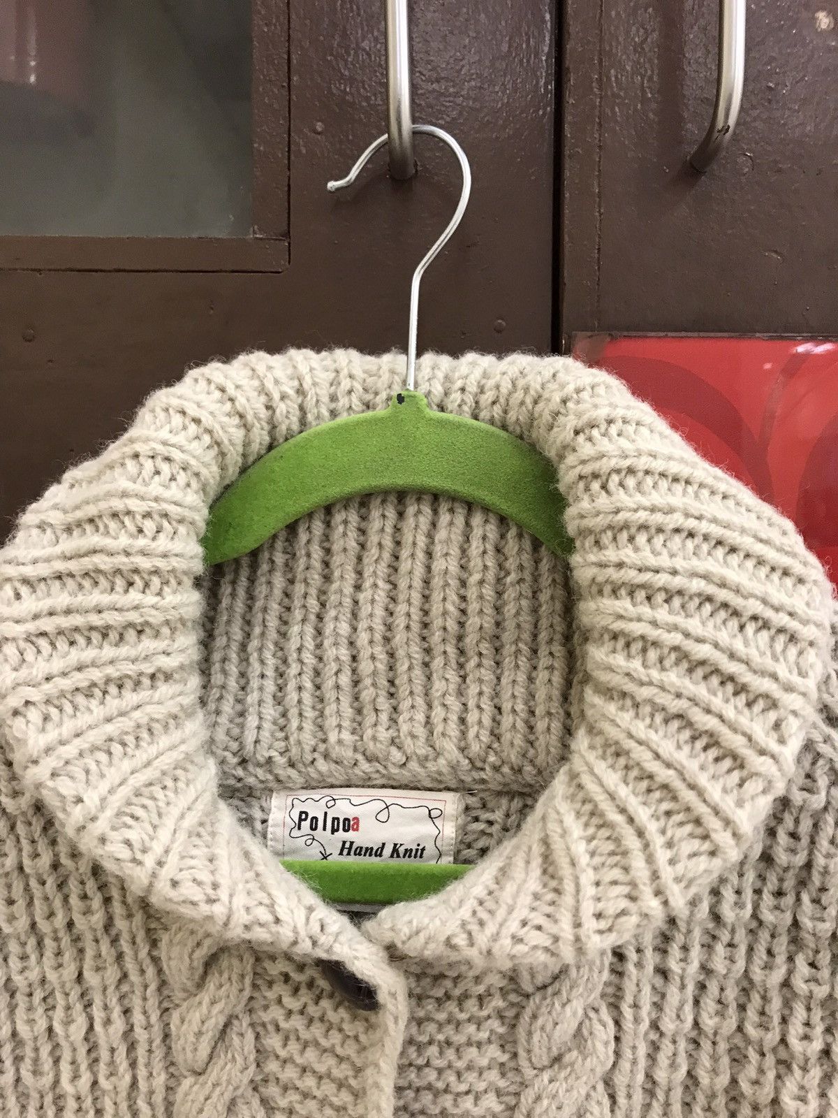 Japanese Brand Palpoa Coloured Cable Knit Sweater Size M / US 6-8 / IT 42-44 - 3 Thumbnail