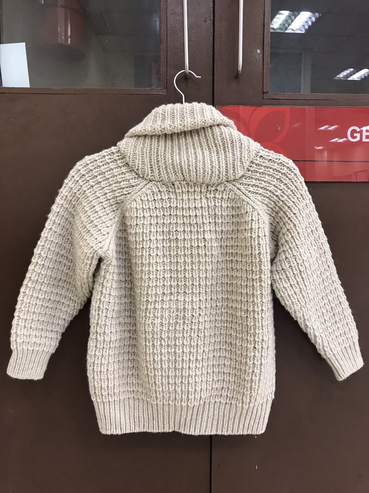 Japanese Brand Palpoa Coloured Cable Knit Sweater Size M / US 6-8 / IT 42-44 - 2 Thumbnail