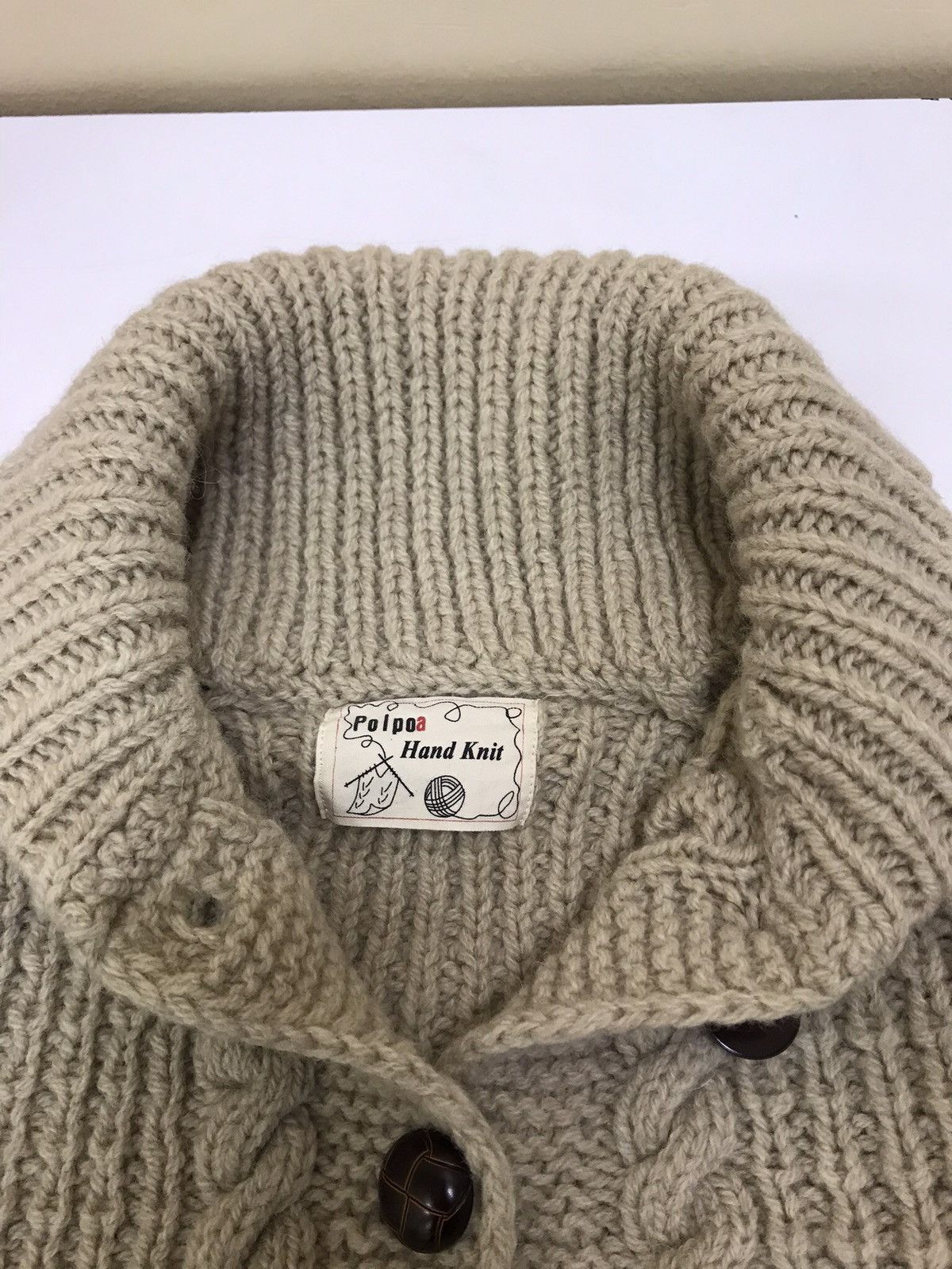 Japanese Brand Palpoa Coloured Cable Knit Sweater Size M / US 6-8 / IT 42-44 - 12 Thumbnail