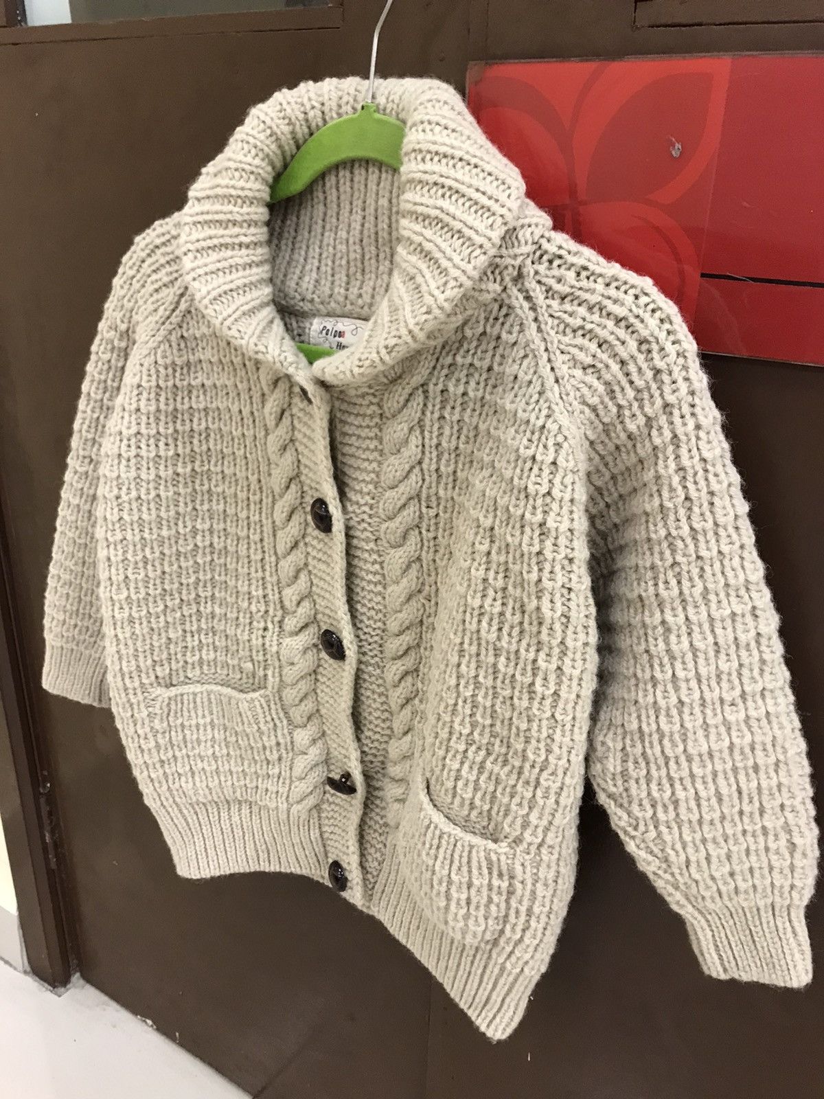 Japanese Brand Palpoa Coloured Cable Knit Sweater Size M / US 6-8 / IT 42-44 - 8 Thumbnail