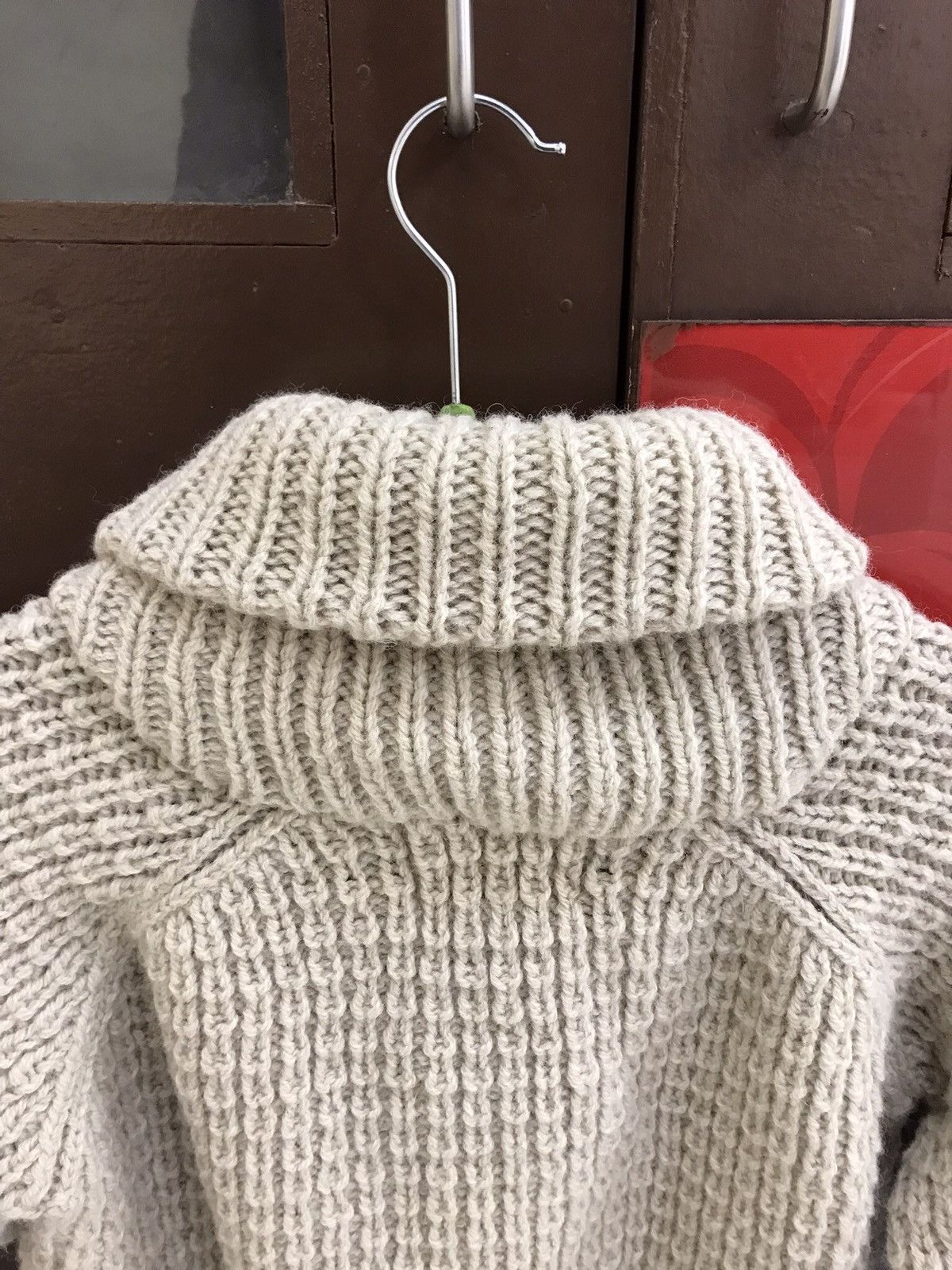 Japanese Brand Palpoa Coloured Cable Knit Sweater Size M / US 6-8 / IT 42-44 - 10 Thumbnail