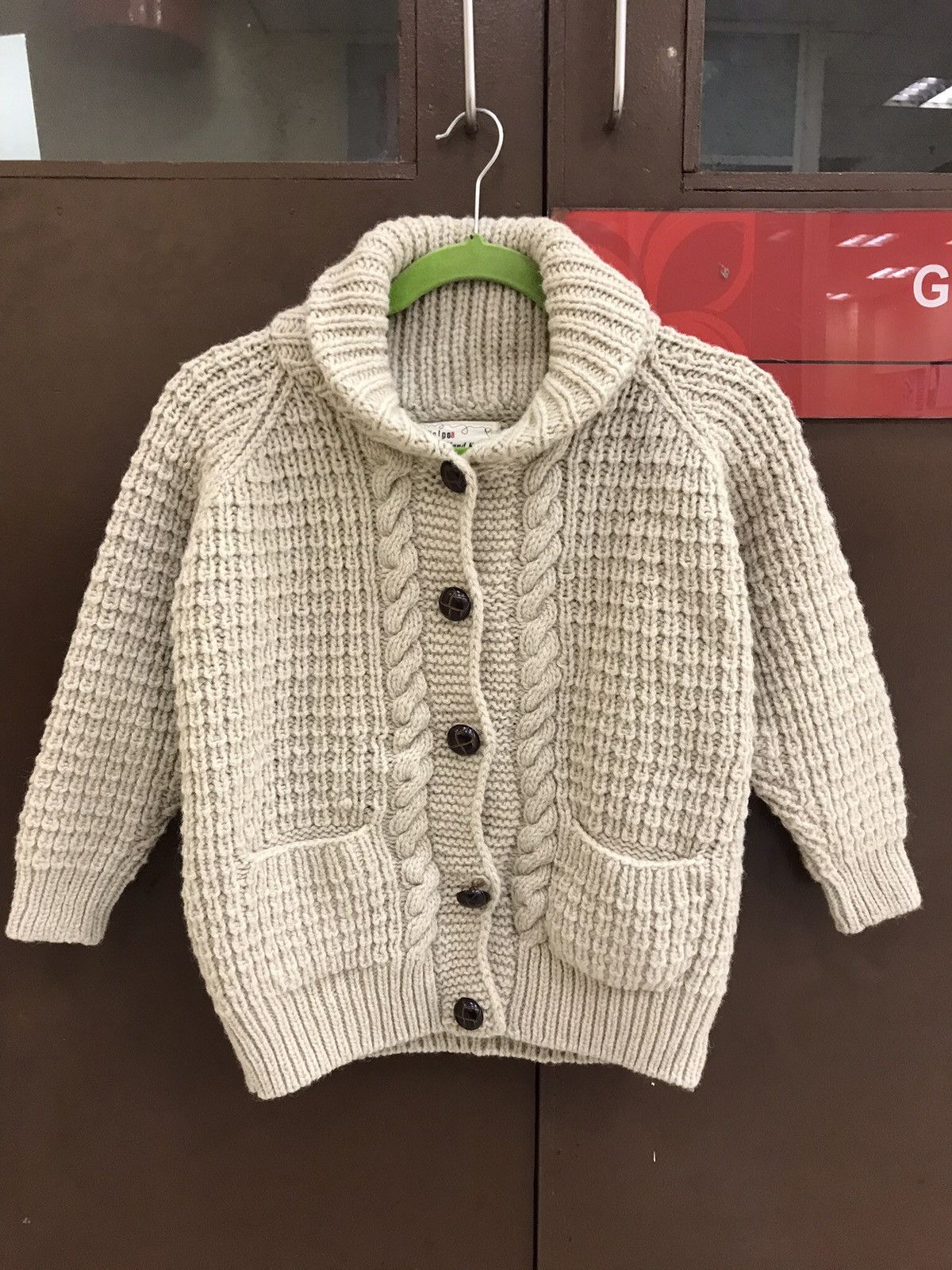 Japanese Brand Palpoa Coloured Cable Knit Sweater Size M / US 6-8 / IT 42-44 - 1 Thumbnail