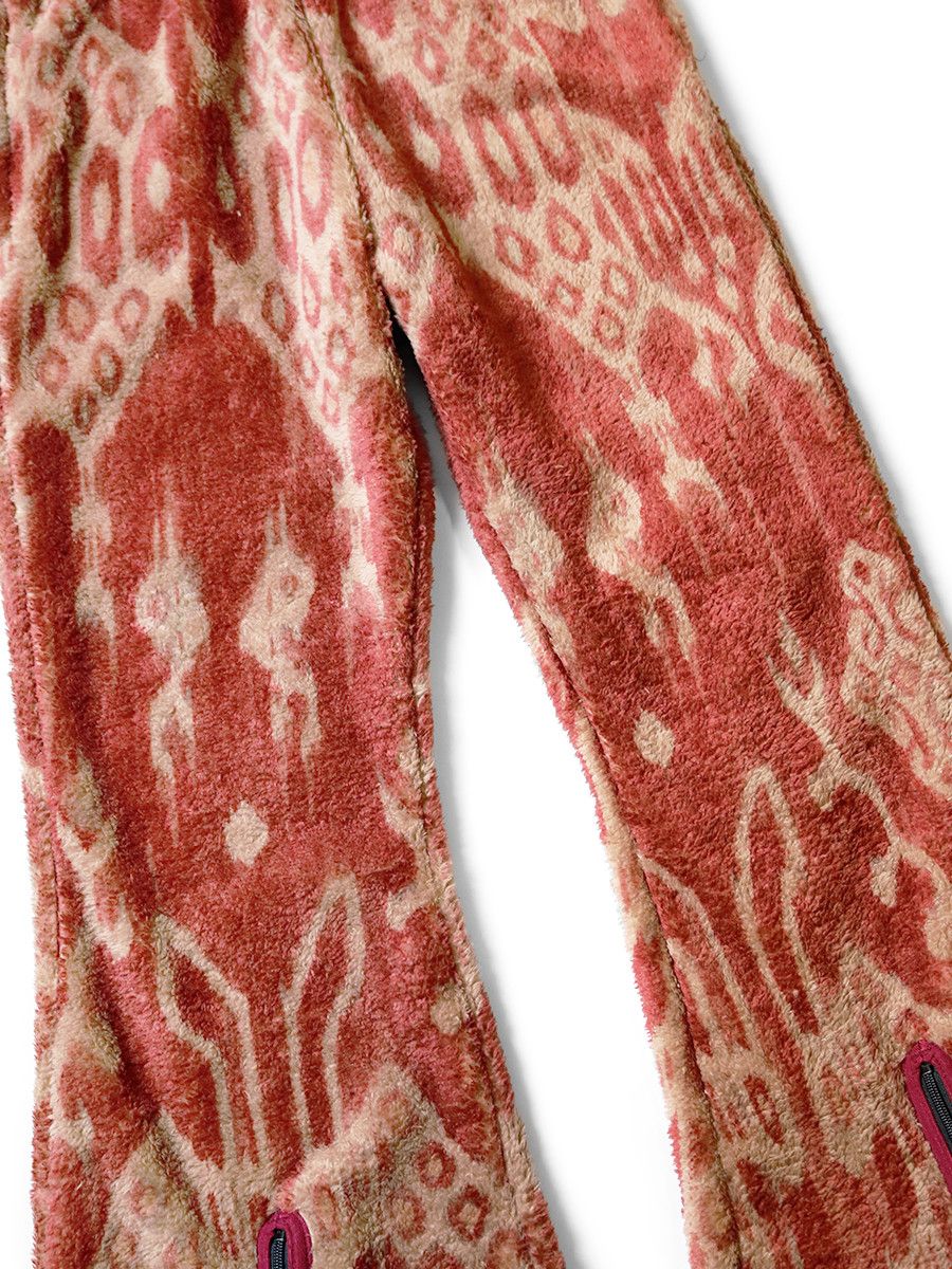 Kapital Kapital Java Kasuri Pattern Fleece flare pants Size US 30 / EU 46 - 4 Thumbnail