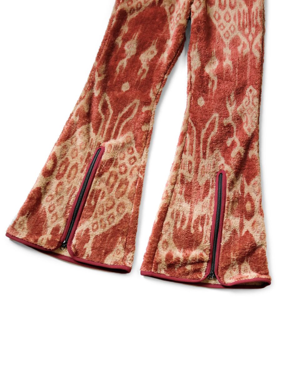 Kapital Kapital Java Kasuri Pattern Fleece flare pants Size US 30 / EU 46 - 5 Thumbnail