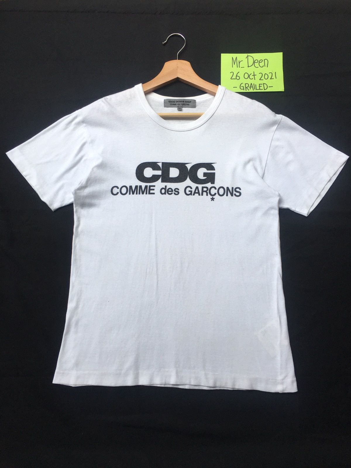 Comme des Garcons Rare Comme Des Garcons CDG Big Spellout Tshirt Size US S / EU 44-46 / 1 - 3 Thumbnail