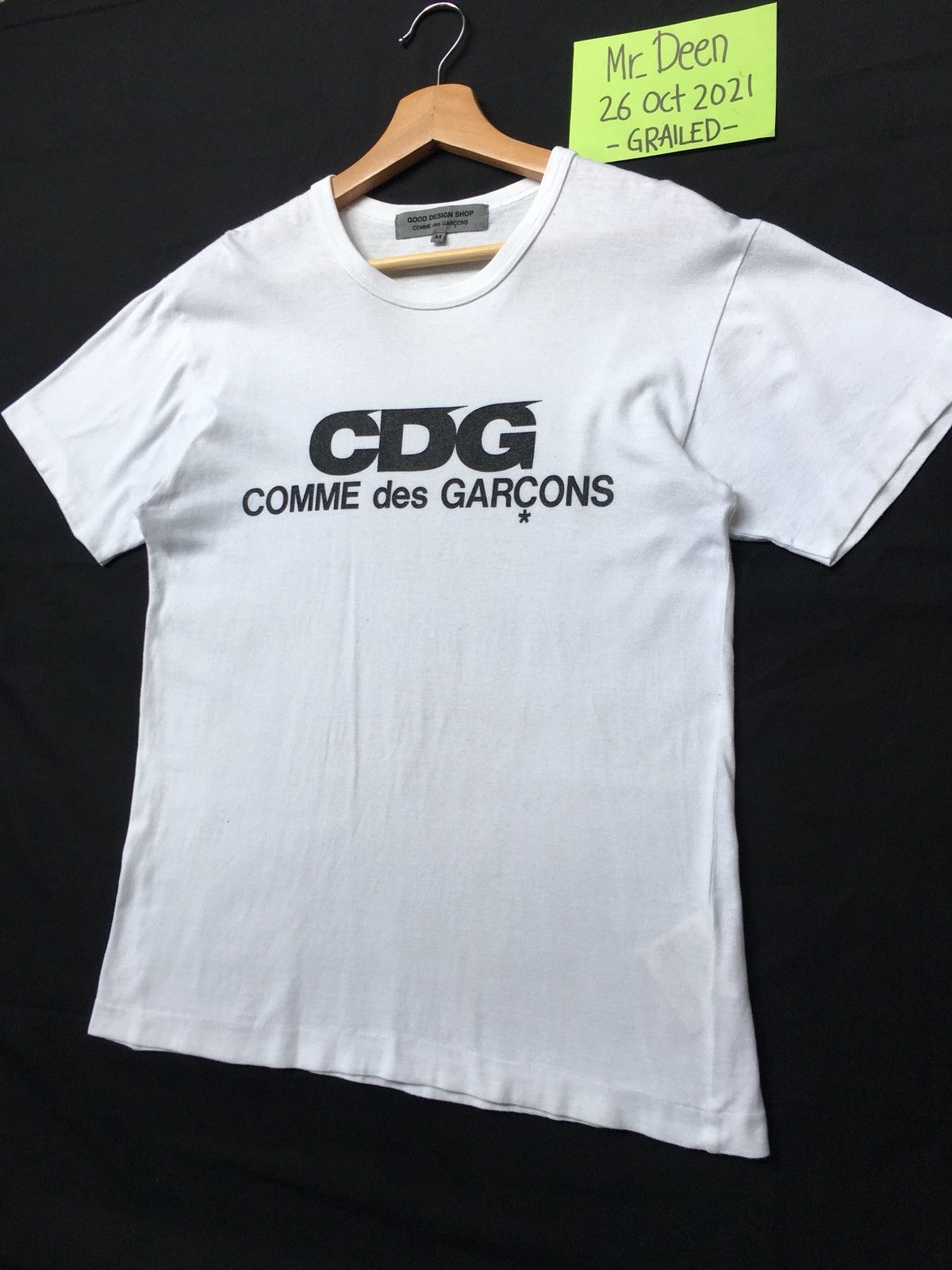 Comme des Garcons Rare Comme Des Garcons CDG Big Spellout Tshirt Size US S / EU 44-46 / 1 - 5 Thumbnail