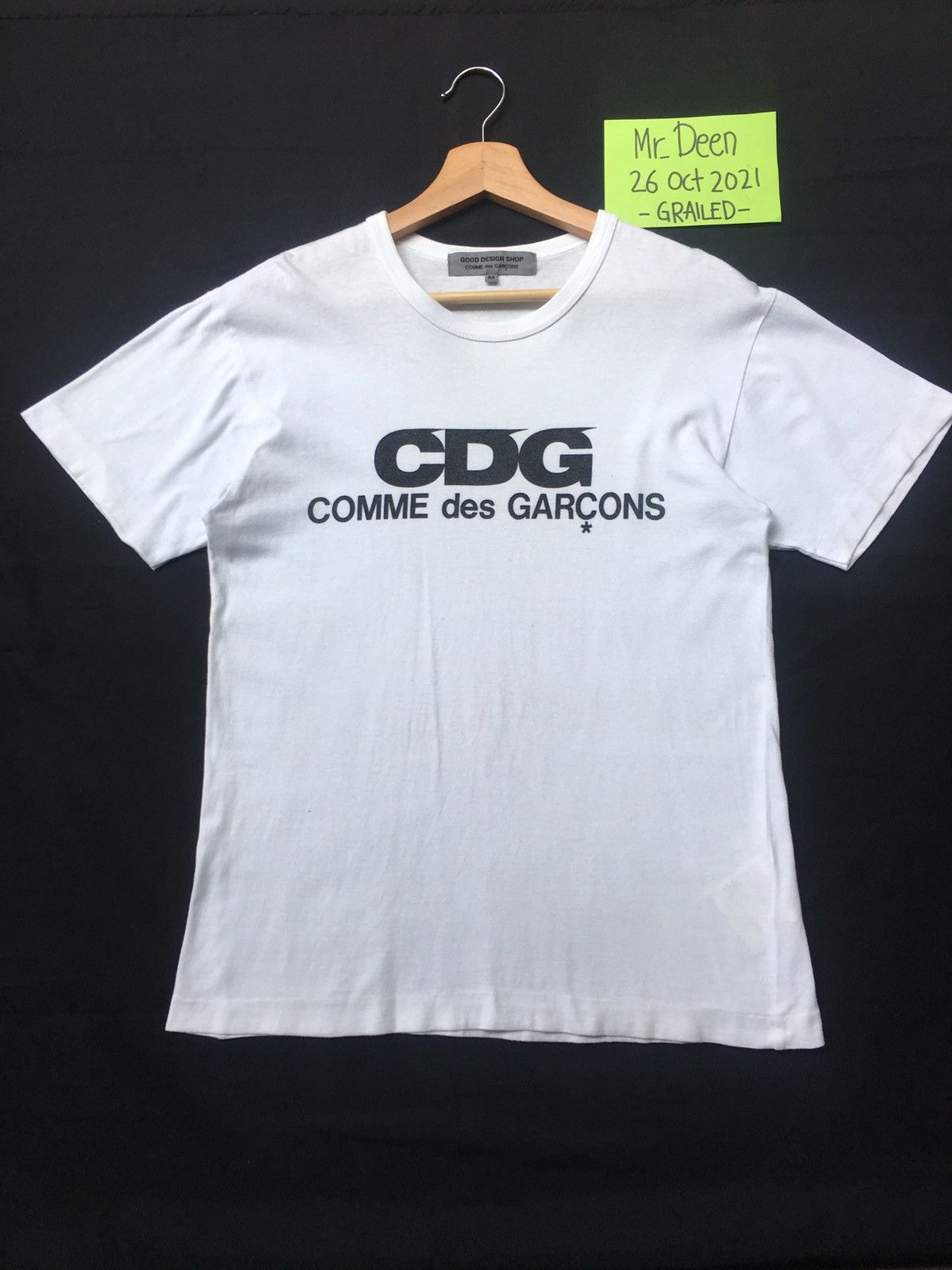 Comme des Garcons Rare Comme Des Garcons CDG Big Spellout Tshirt Size US S / EU 44-46 / 1 - 2 Thumbnail