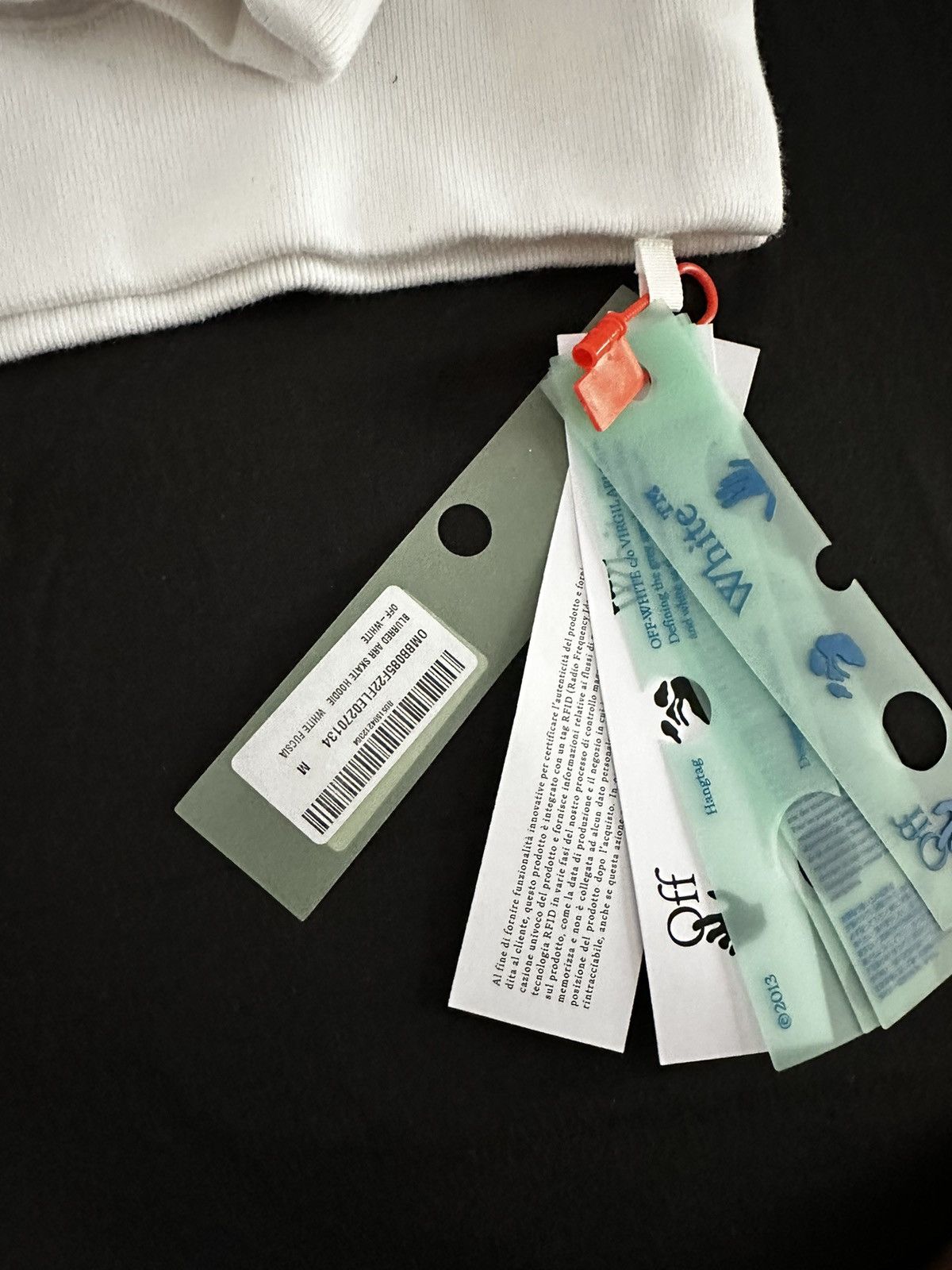 Off-White Off White Blurred Watercolor Skate Hoodie Size US M / EU 48-50 / 2 - 6 Thumbnail