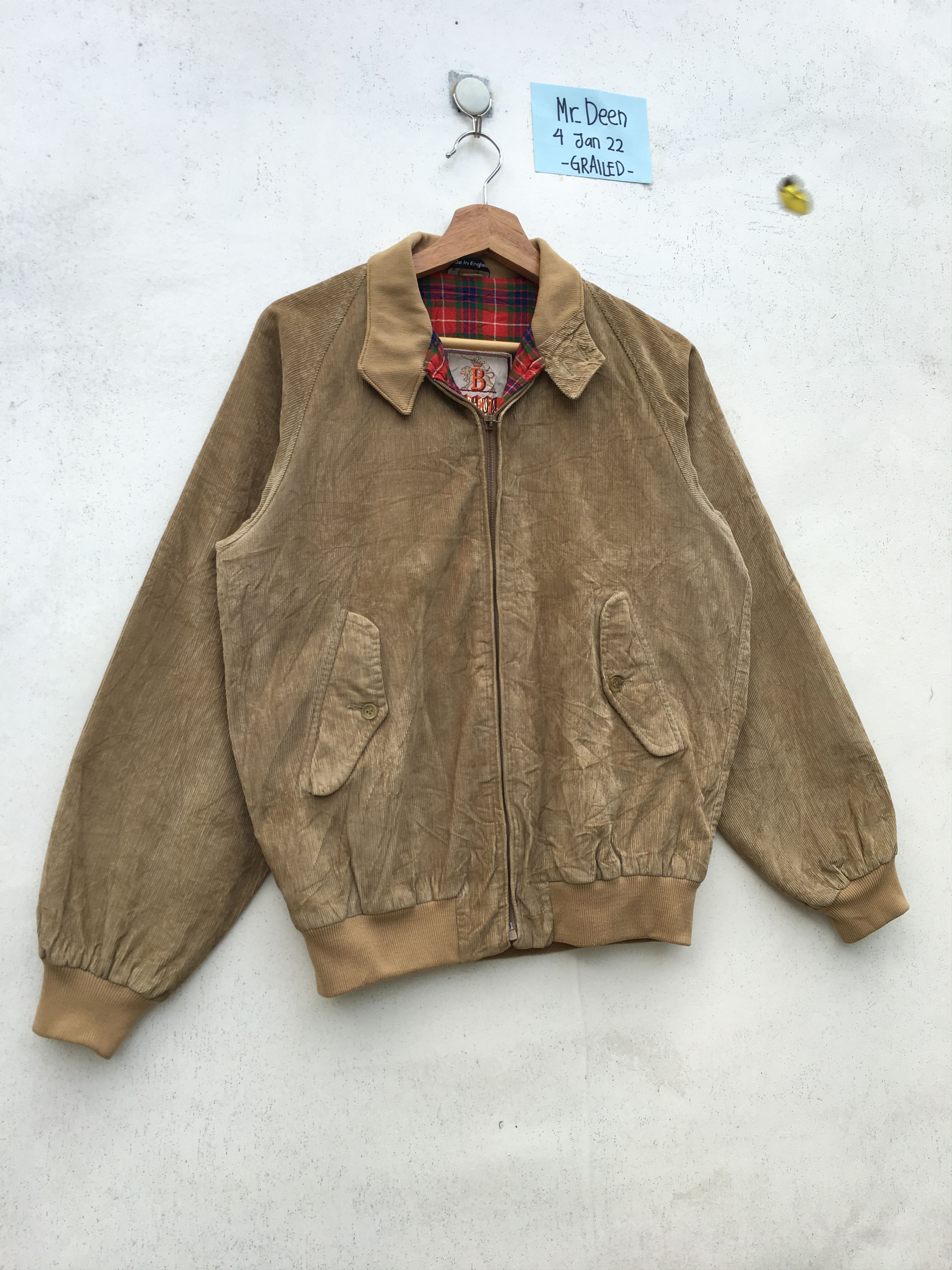 Baracuta Rare Vintage Baracuta Made in England Corduroy Jacket Size US M / EU 48-50 / 2 - 3 Thumbnail
