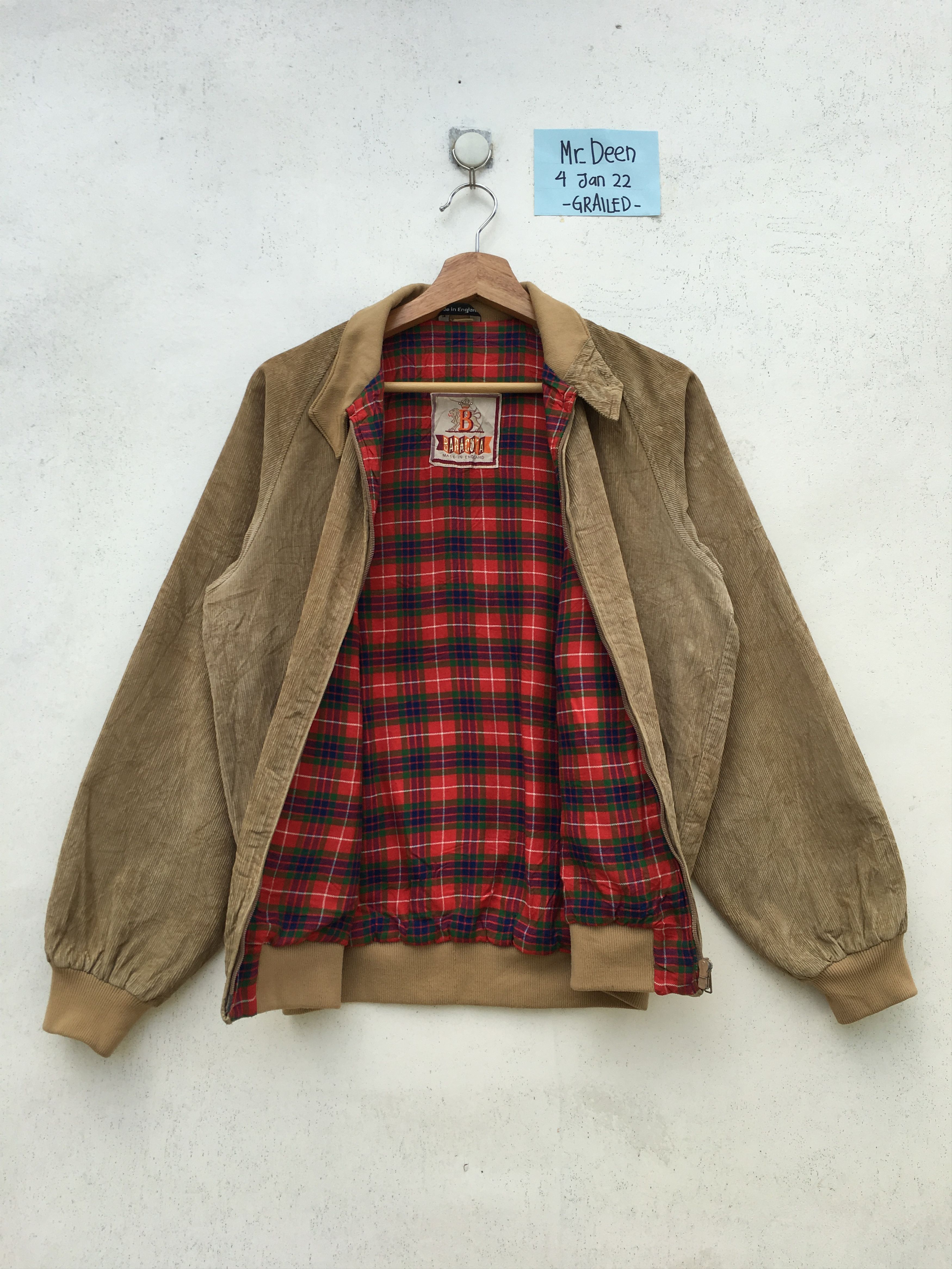 Baracuta Rare Vintage Baracuta Made in England Corduroy Jacket Size US M / EU 48-50 / 2 - 7 Thumbnail