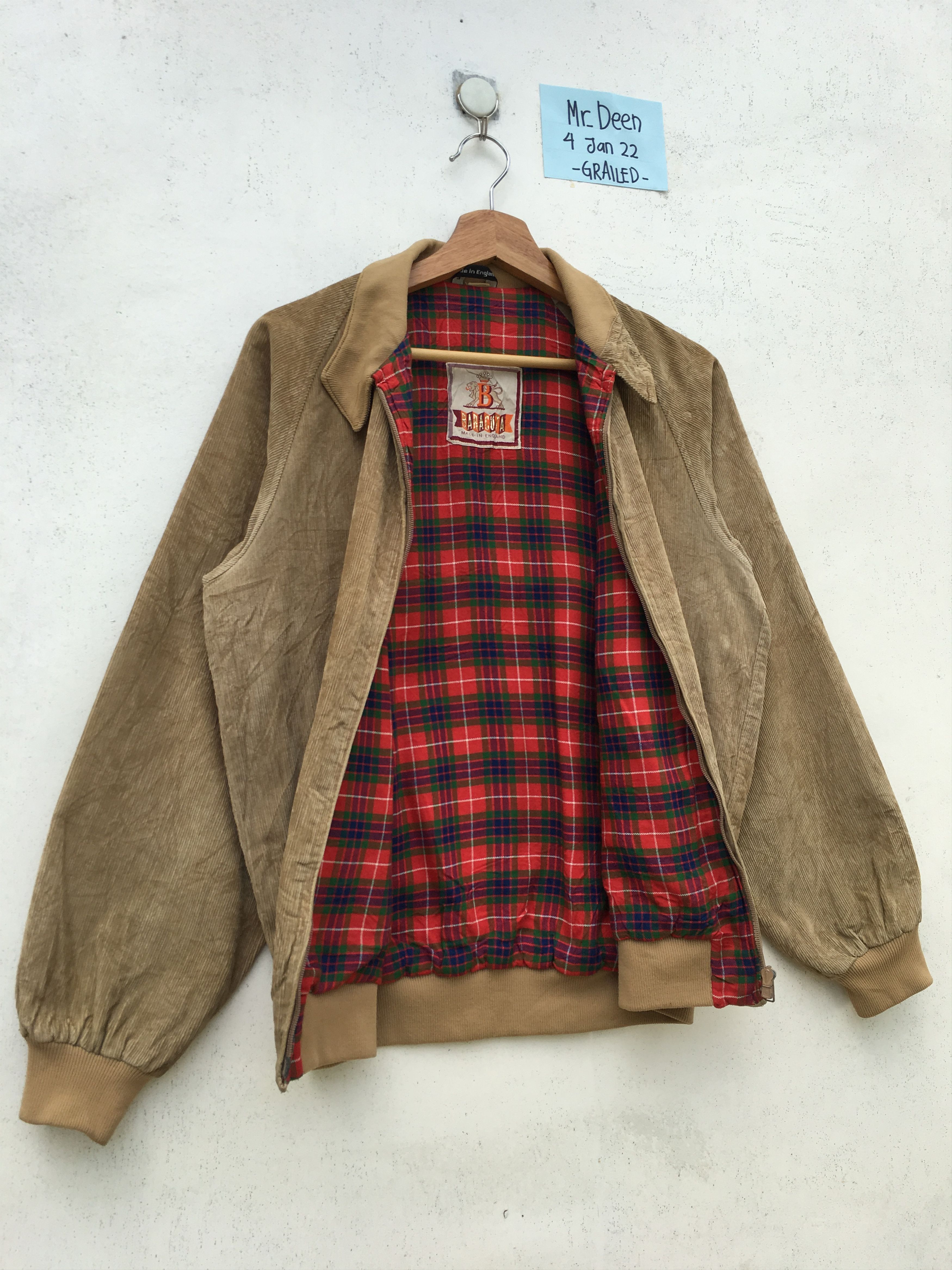 Baracuta Rare Vintage Baracuta Made in England Corduroy Jacket Size US M / EU 48-50 / 2 - 1 Thumbnail