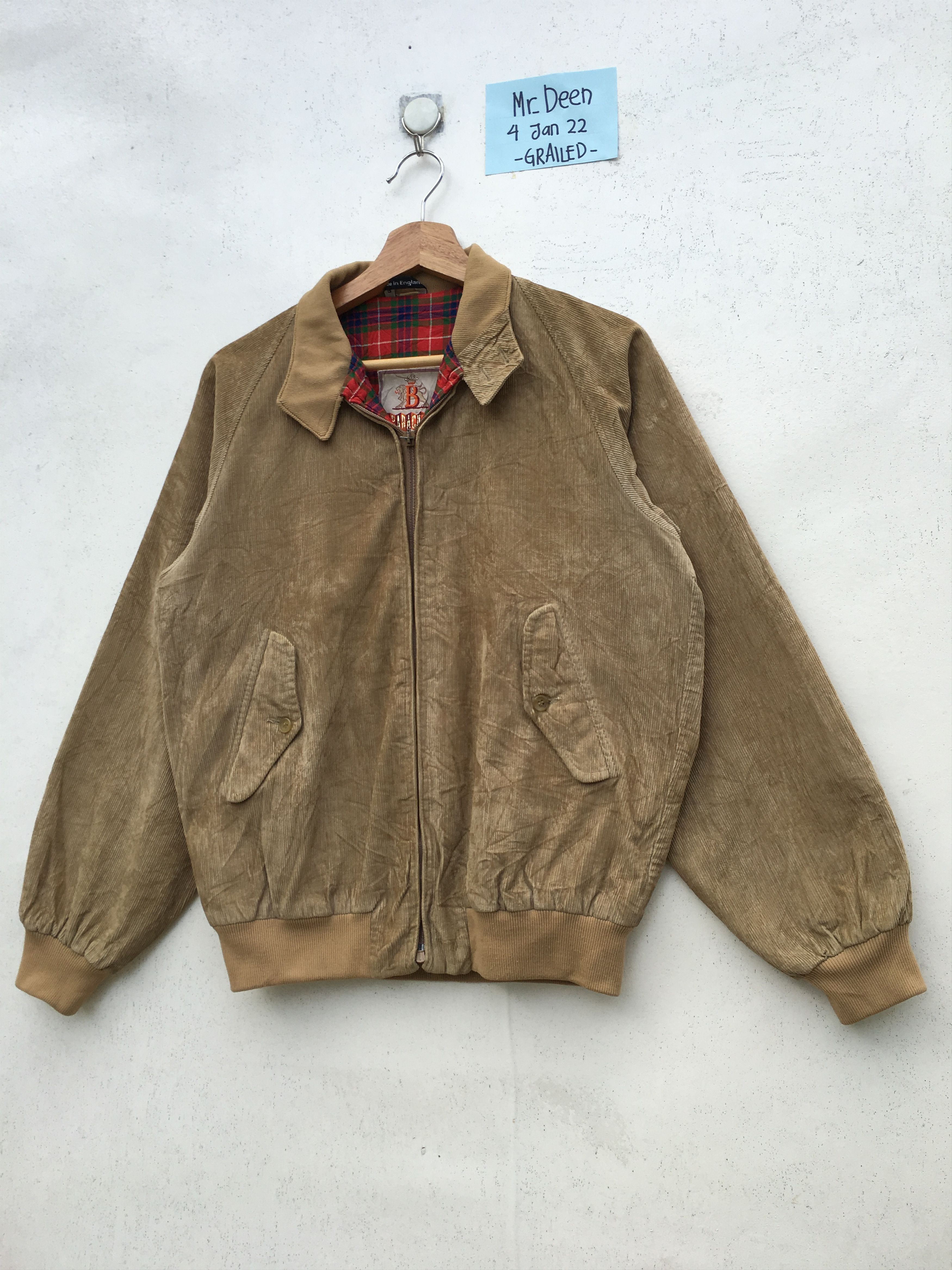 Baracuta Rare Vintage Baracuta Made in England Corduroy Jacket Size US M / EU 48-50 / 2 - 4 Thumbnail