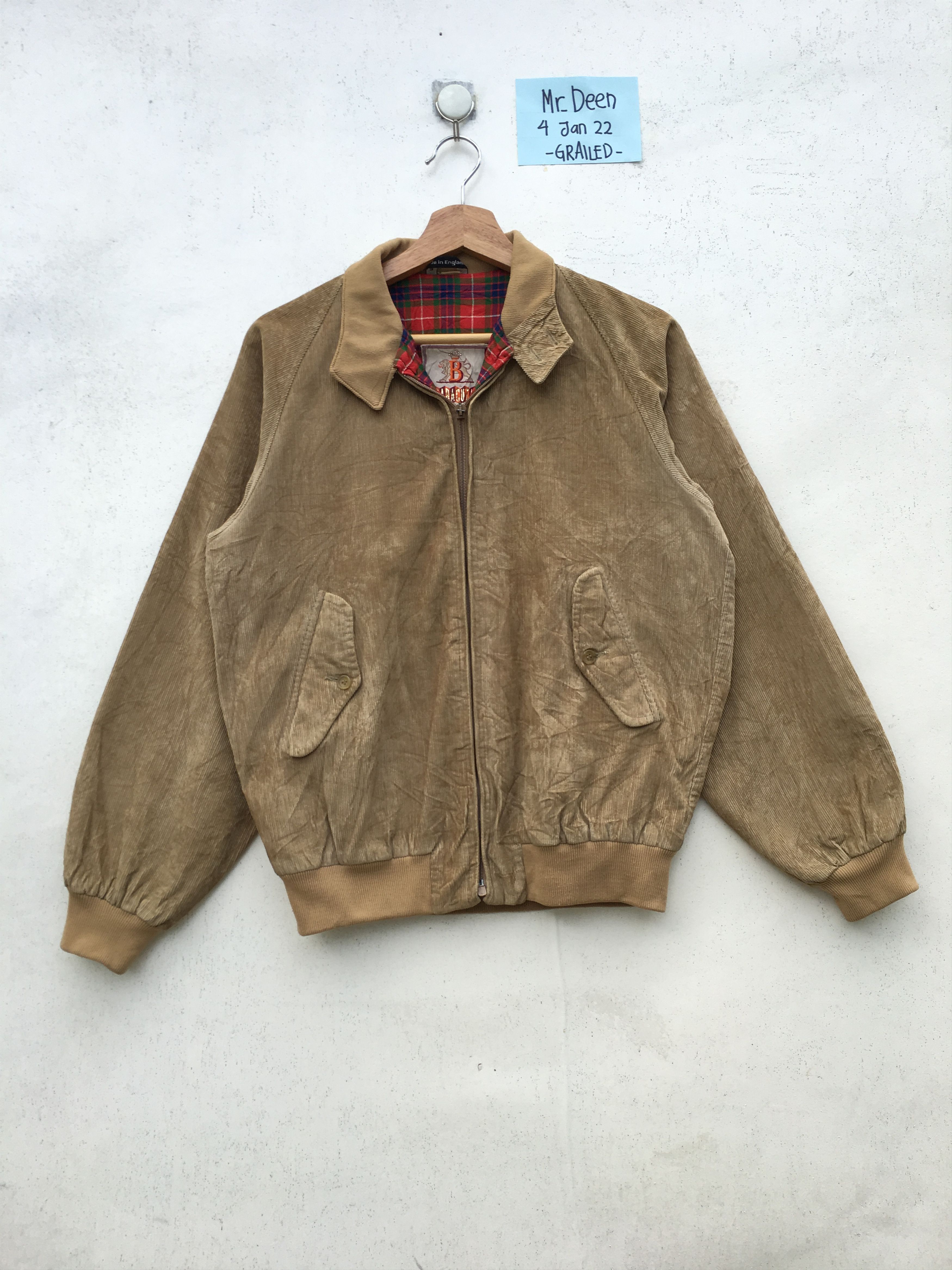 Baracuta Rare Vintage Baracuta Made in England Corduroy Jacket Size US M / EU 48-50 / 2 - 2 Thumbnail