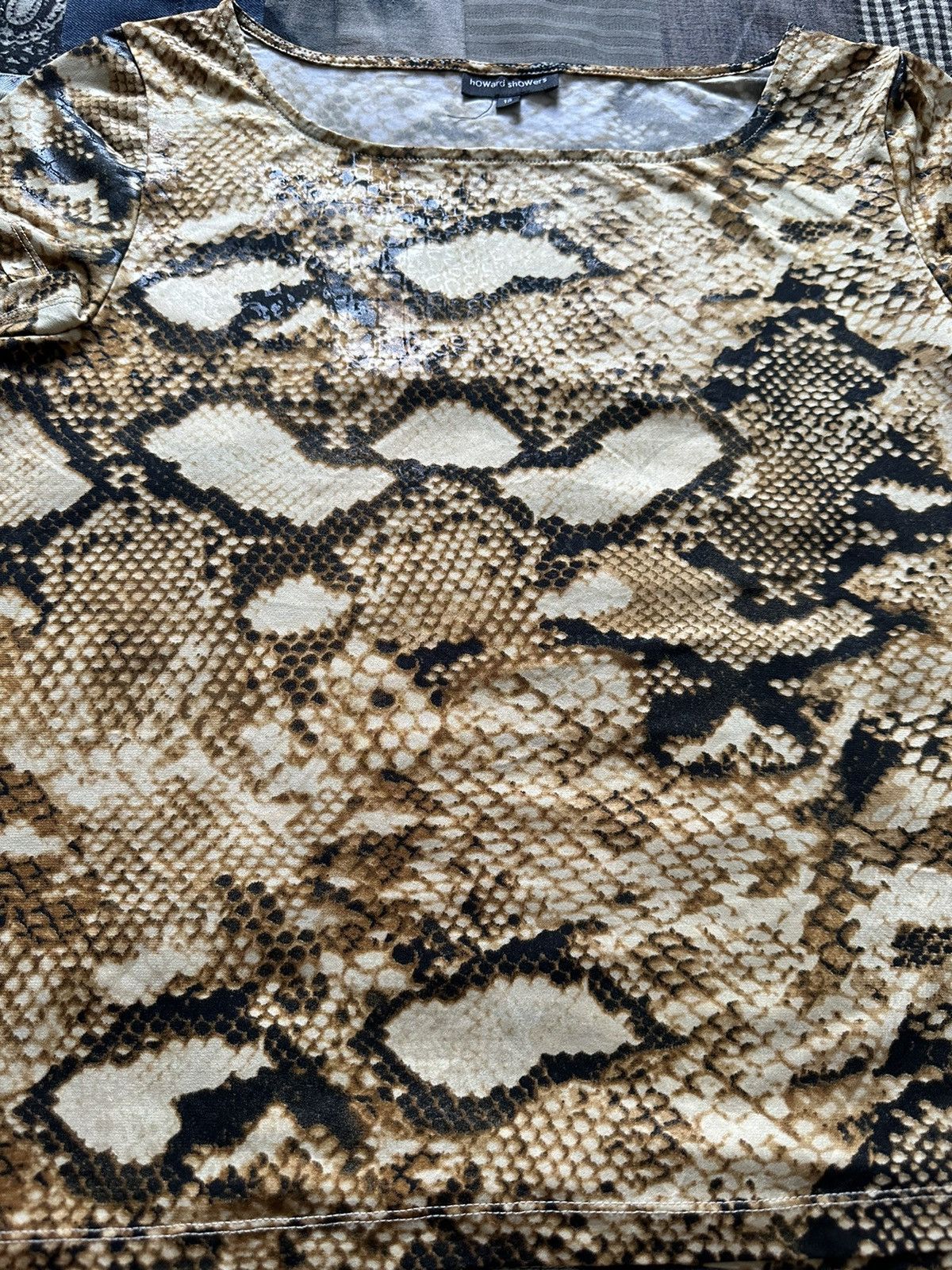 Other Howard Showers Fullprint Snakeskin Tshirt Size L / US 10 / IT 46 - 5 Thumbnail