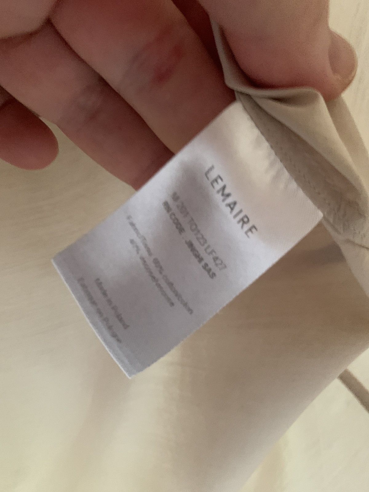 Lemaire Popeline oversize short sleeves Size US XL / EU 56 / 4 - 5 Thumbnail