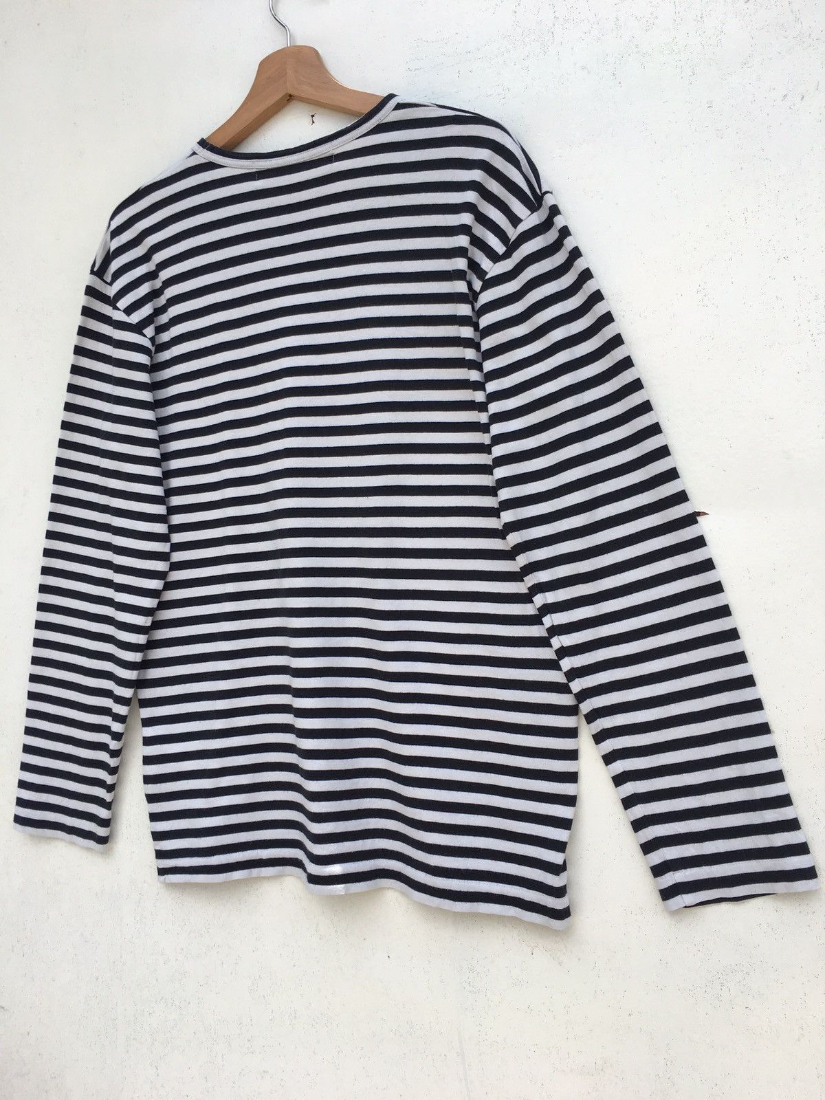 Comme des Garcons Rare Comme Des Garcons Play Striped Blue Longsleeve Size US M / EU 48-50 / 2 - 13 Thumbnail