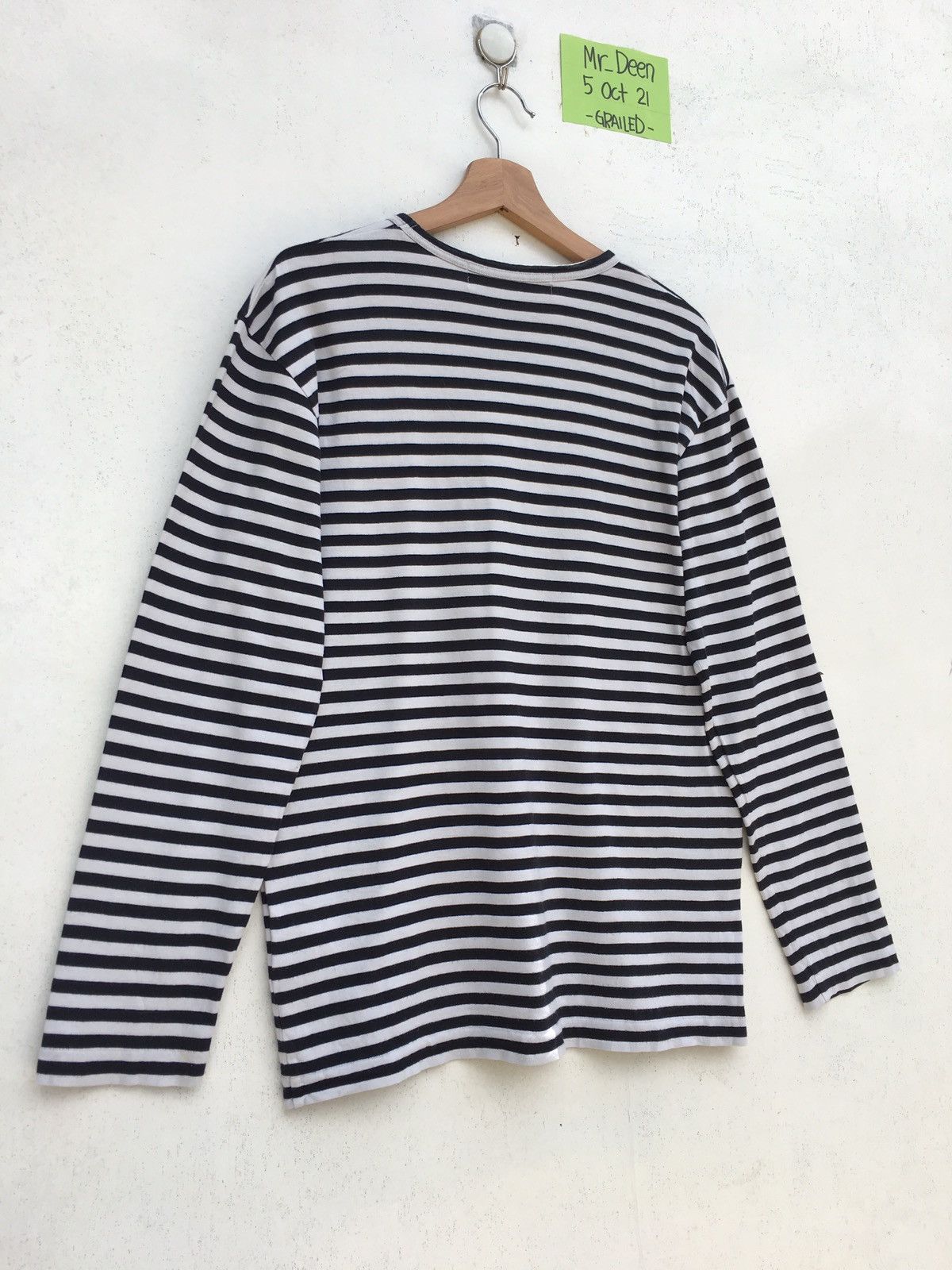 Comme des Garcons Rare Comme Des Garcons Play Striped Blue Longsleeve Size US M / EU 48-50 / 2 - 12 Thumbnail