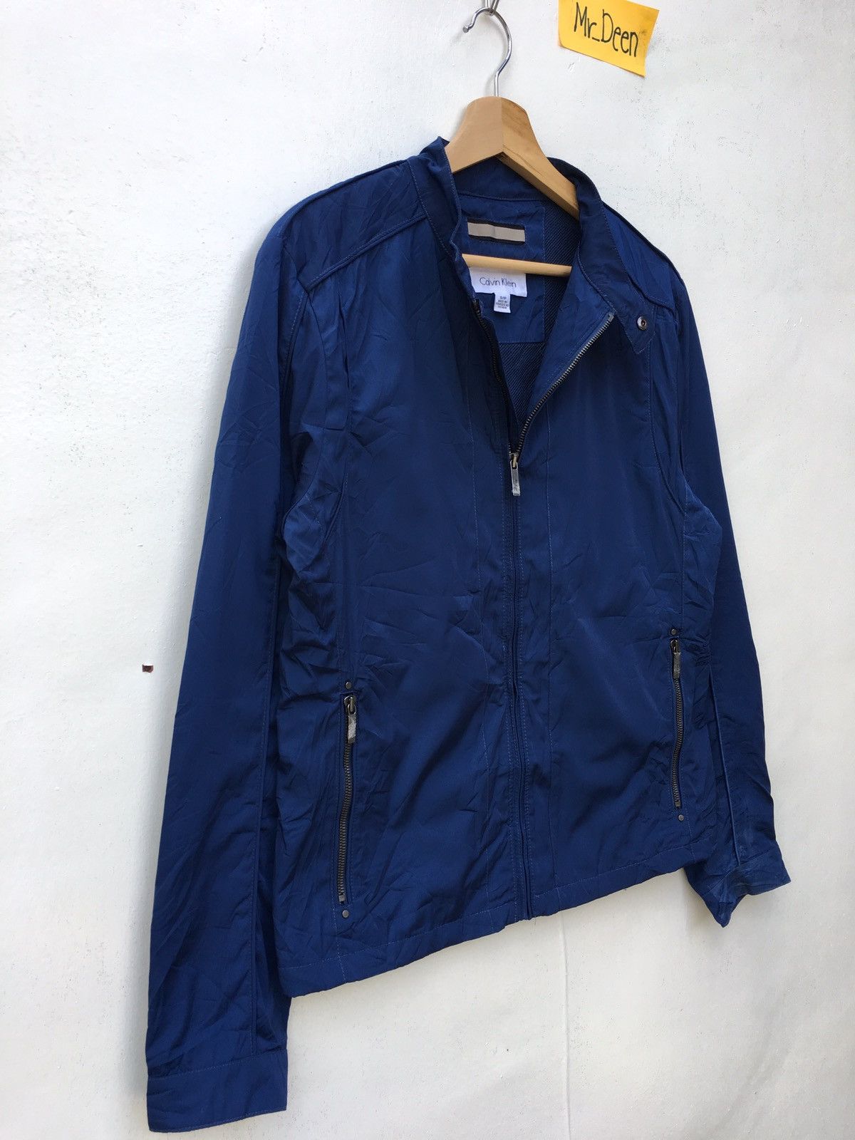 Calvin Klein Rare Calvin Klein Zip Up Windbreaker Size US M / EU 48-50 / 2 - 2 Thumbnail