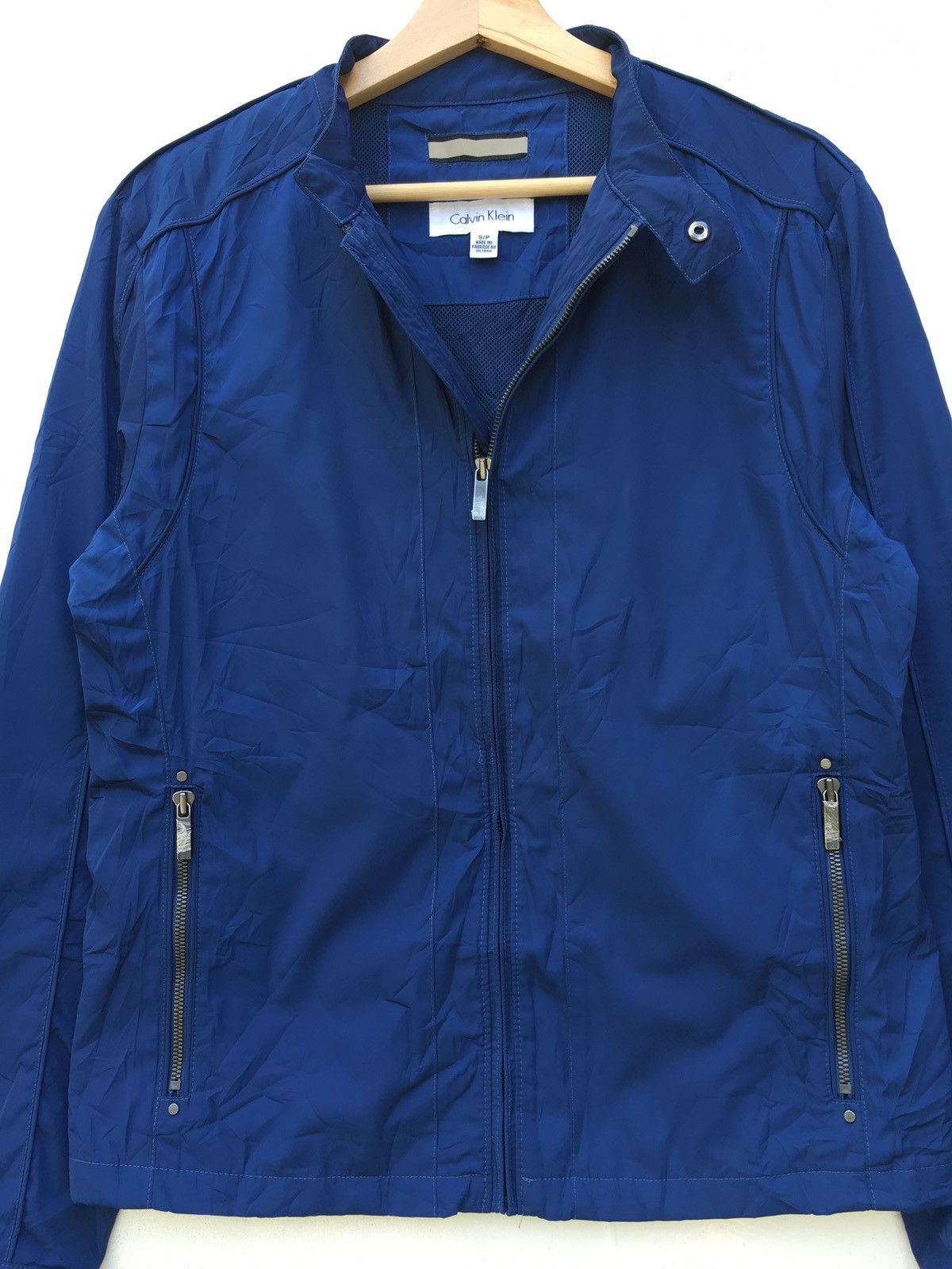 Calvin Klein Rare Calvin Klein Zip Up Windbreaker Size US M / EU 48-50 / 2 - 4 Thumbnail