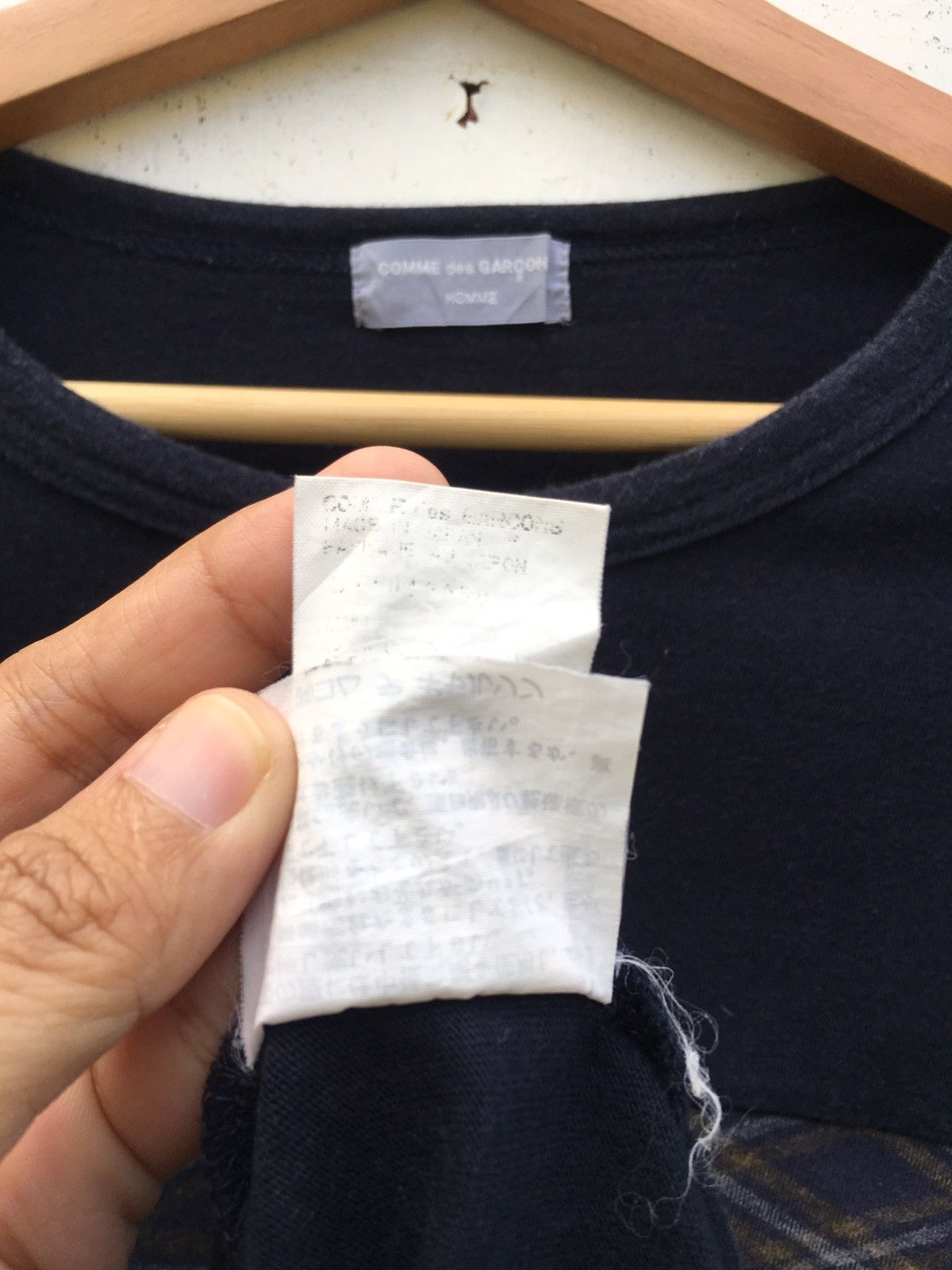 Comme des Garcons Vintage AD1993 Comme Des Garcons Homme Longsleeve Shirt Size US M / EU 48-50 / 2 - 10 Thumbnail