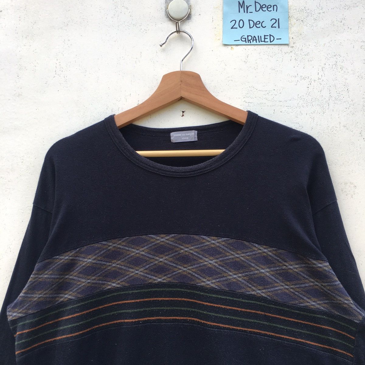 Comme des Garcons Vintage AD1993 Comme Des Garcons Homme Longsleeve Shirt Size US M / EU 48-50 / 2 - 4 Thumbnail