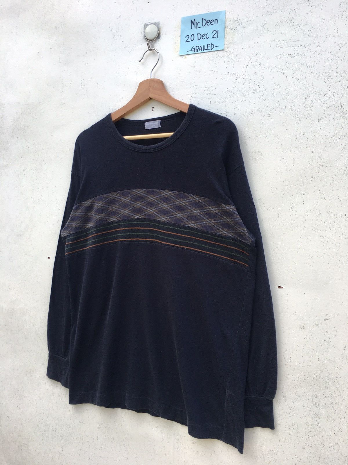 Comme des Garcons Vintage AD1993 Comme Des Garcons Homme Longsleeve Shirt Size US M / EU 48-50 / 2 - 3 Thumbnail