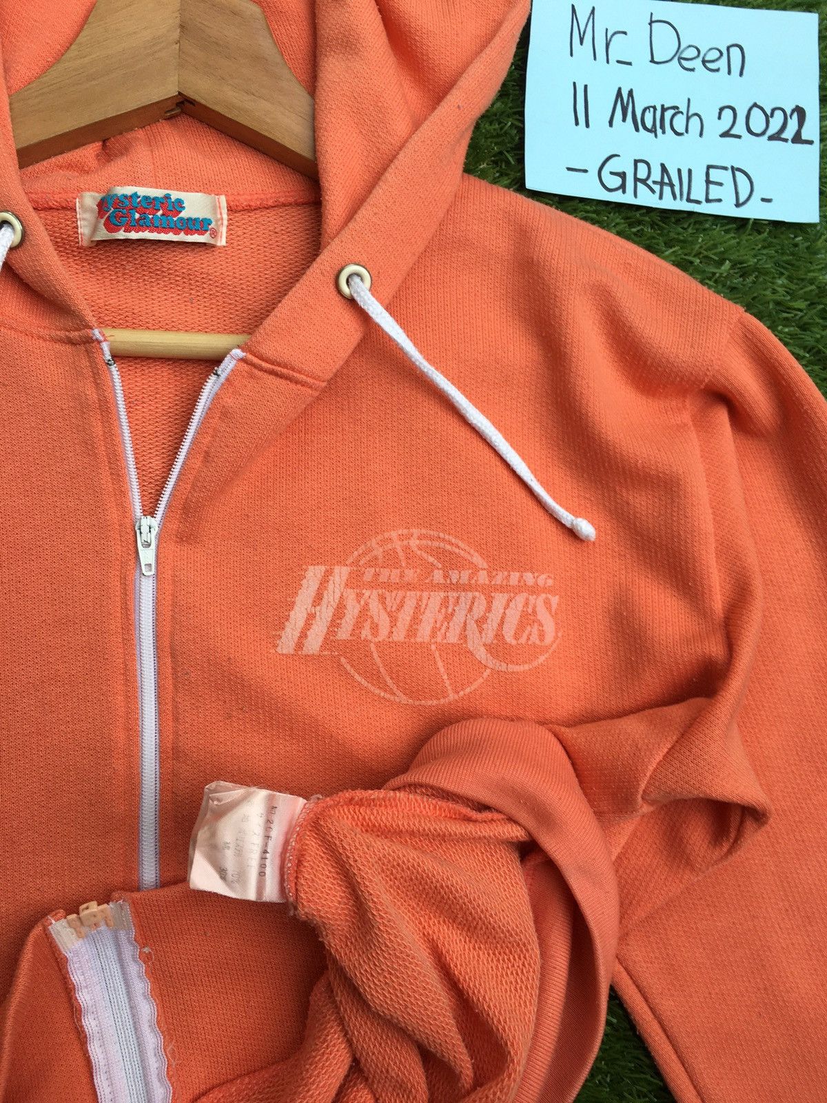 Hysteric Glamour Rare Vtg Hysteric Glamour Hoodie Sweater Size US S / EU 44-46 / 1 - 14 Thumbnail
