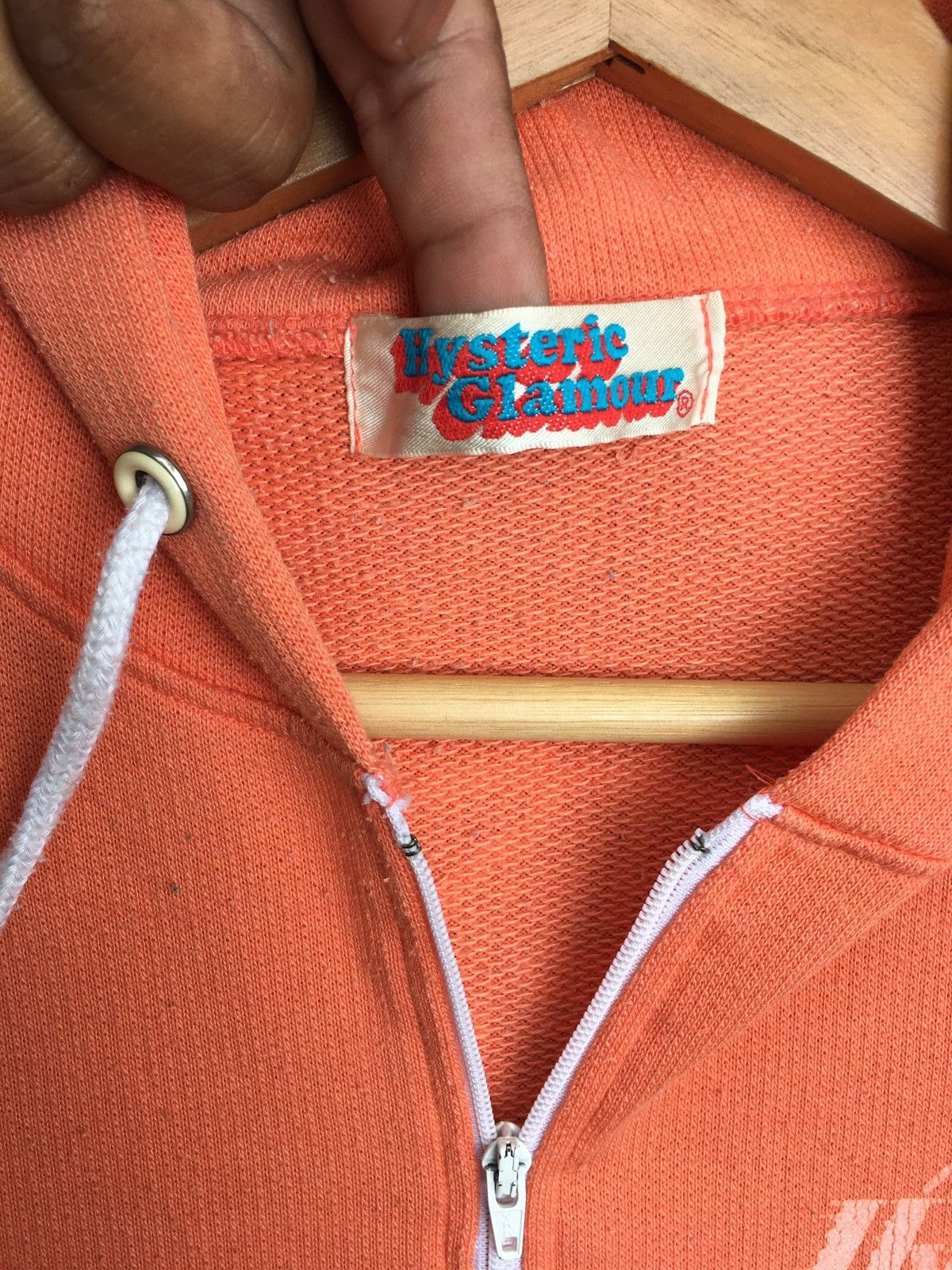 Hysteric Glamour Rare Vtg Hysteric Glamour Hoodie Sweater Size US S / EU 44-46 / 1 - 13 Thumbnail