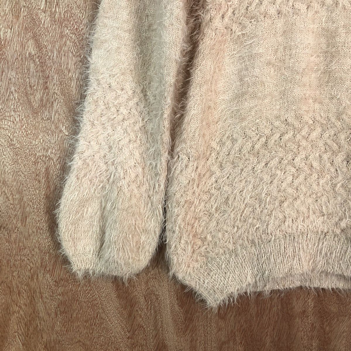Japanese Brand Cecil Mc Bee Shag Shaggy Fur Mohair Knitwear #6659 Size M / US 6-8 / IT 42-44 - 4 Thumbnail