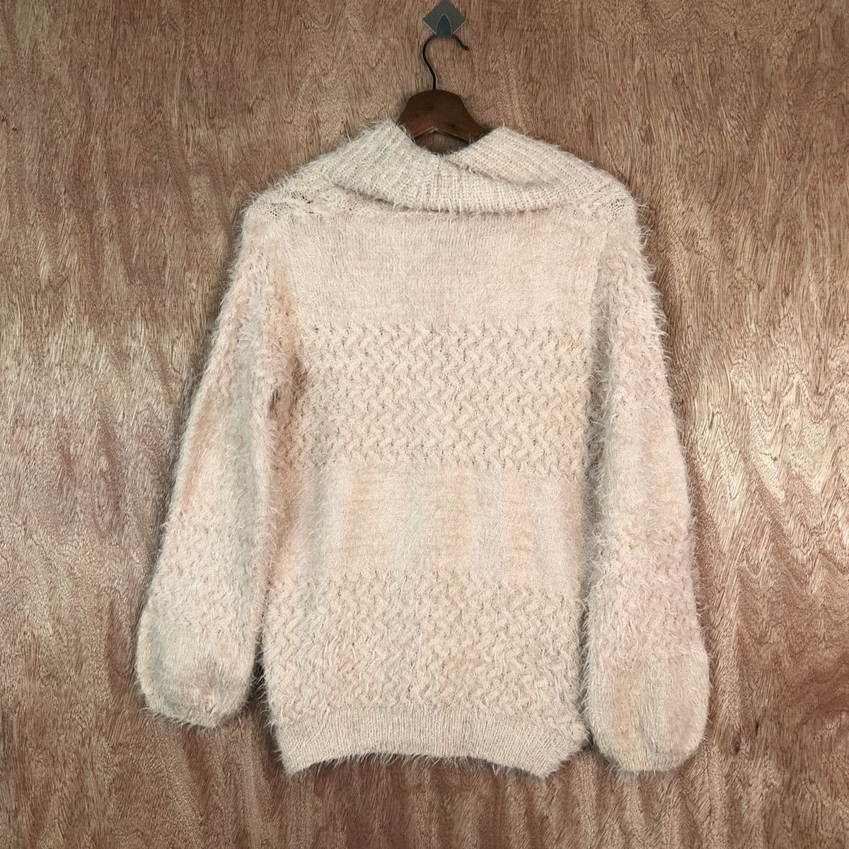 Japanese Brand Cecil Mc Bee Shag Shaggy Fur Mohair Knitwear #6659 Size M / US 6-8 / IT 42-44 - 8 Thumbnail