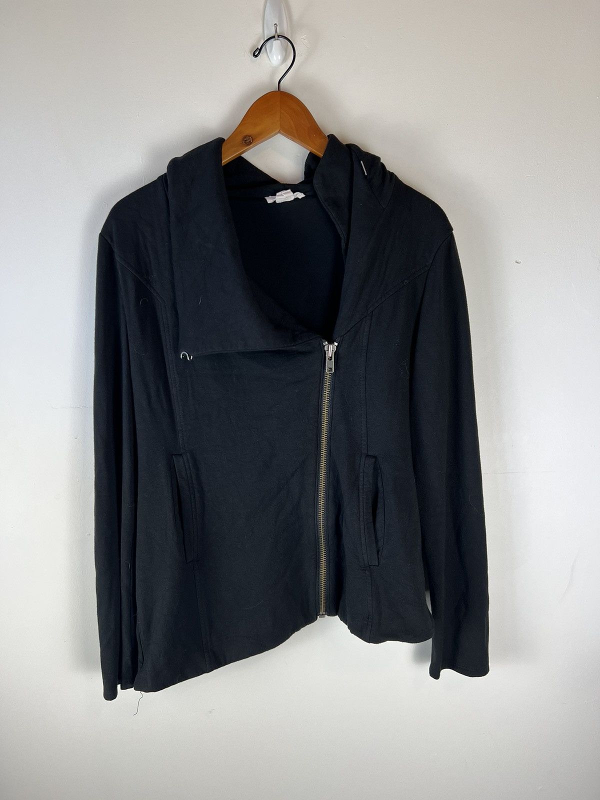 Helmut Lang Womens Helmut Lang Biker asymmetrical Jacket Size M / US 6-8 / IT 42-44 - 2 Thumbnail