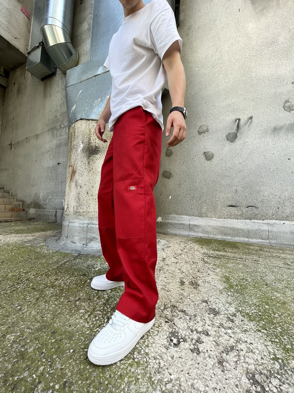 Dickies Vintage Dickies Pants Double Logo Red Size US 32 / EU 48 - 9 Thumbnail