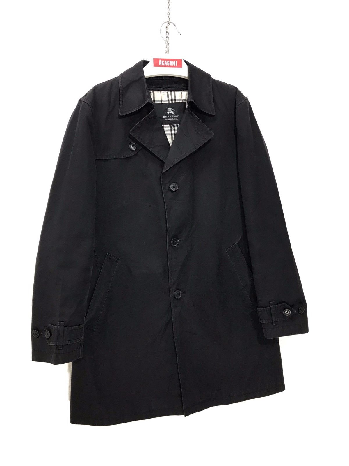 Burberry Burberry Black Label Over Coat Nova Check 2🟩9 Size US M / EU 48-50 / 2 - 2 Thumbnail