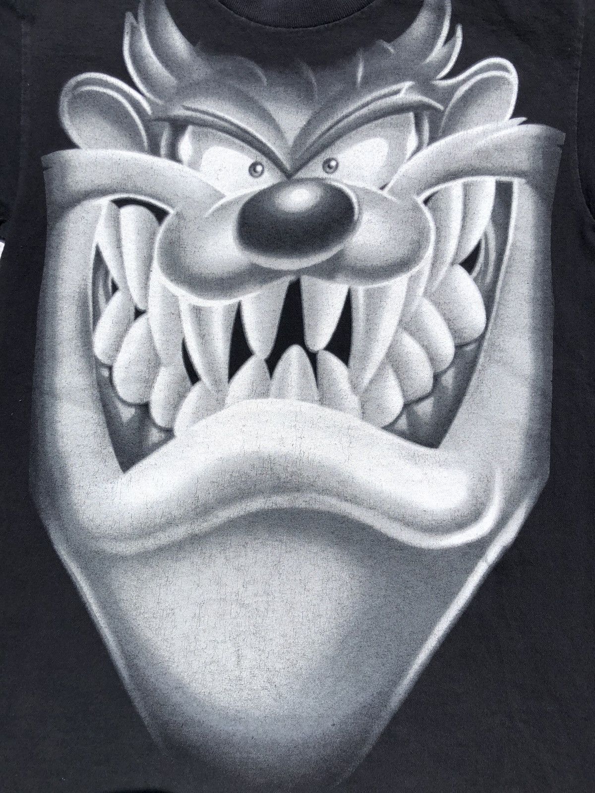Cartoon Network Vintage 90s Taz Tazmanian Devil Looney Tunes Tee (Space) Size US S / EU 44-46 / 1 - 4 Thumbnail