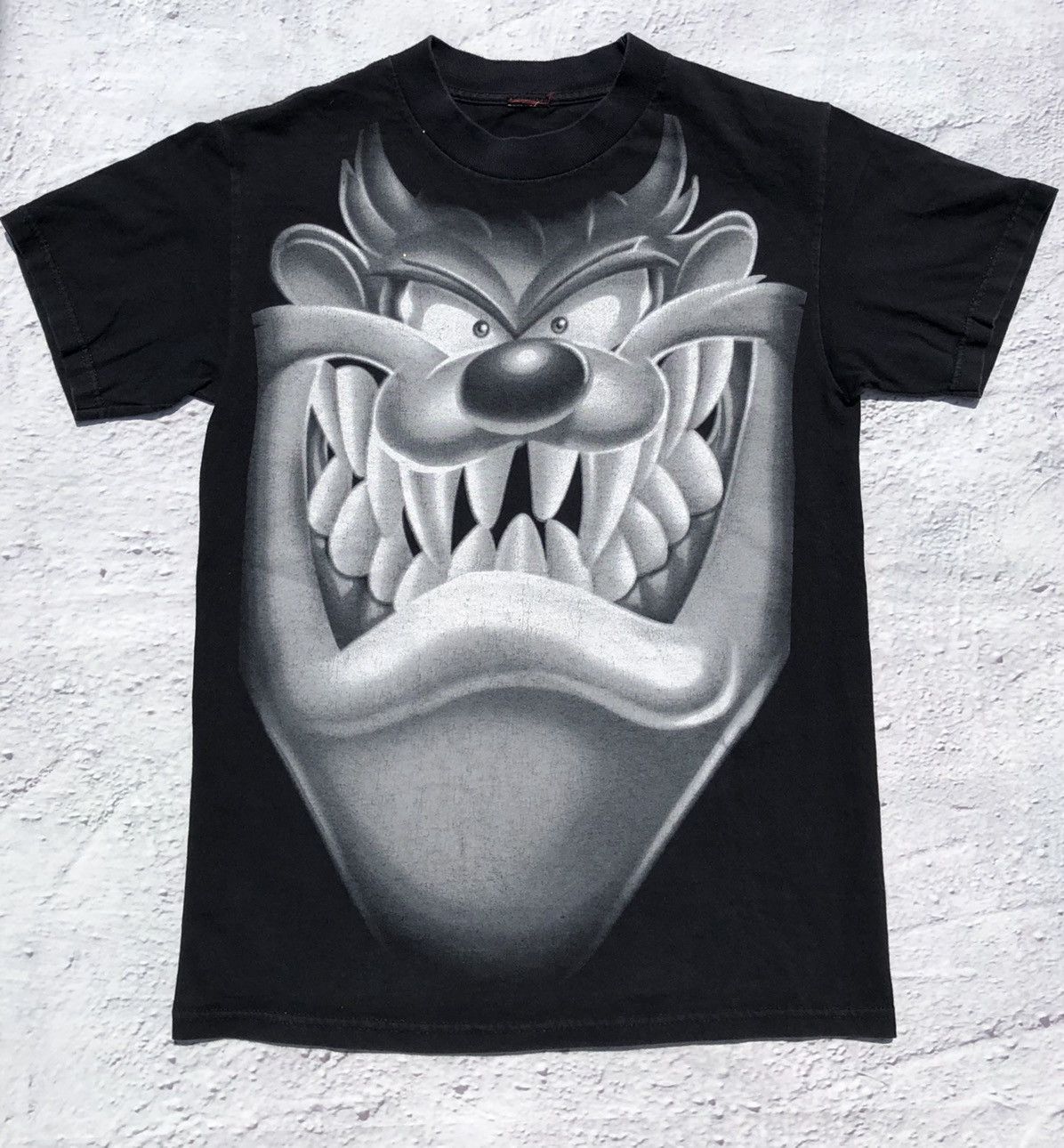 Cartoon Network Vintage 90s Taz Tazmanian Devil Looney Tunes Tee (Space) Size US S / EU 44-46 / 1 - 2 Thumbnail