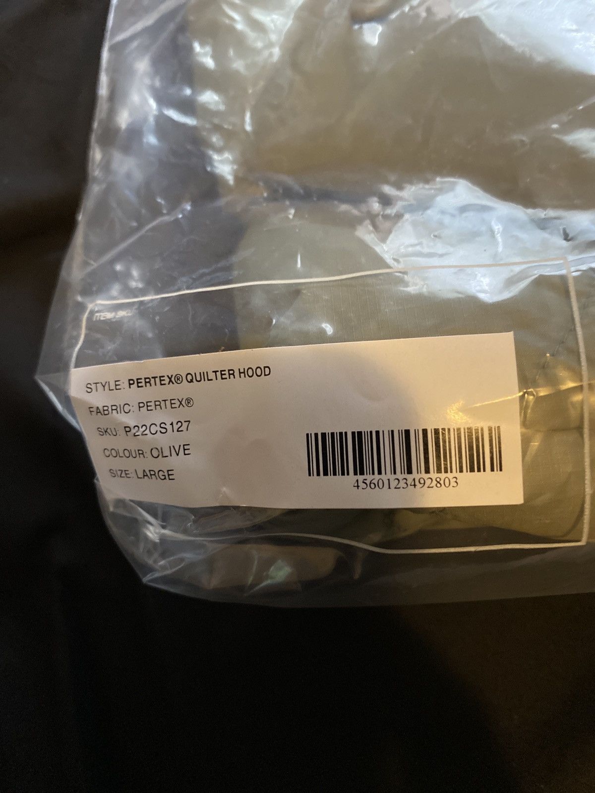 Palace Palace Pertex Quilter Hood Olive Large Size US L / EU 52-54 / 3 - 6 Thumbnail