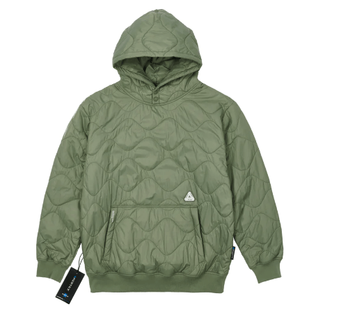 Palace Palace Pertex Quilter Hood Olive Large Size US L / EU 52-54 / 3 - 1 Thumbnail