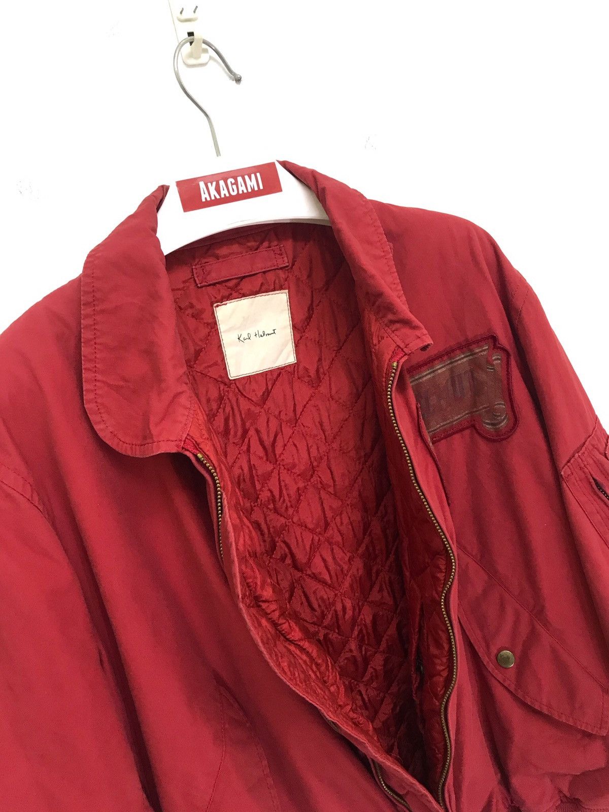 Karl Helmut × Pink House Karl Helmut Ma-1 Bomber Padding Jacket Size US L / EU 52-54 / 3 - 5 Thumbnail