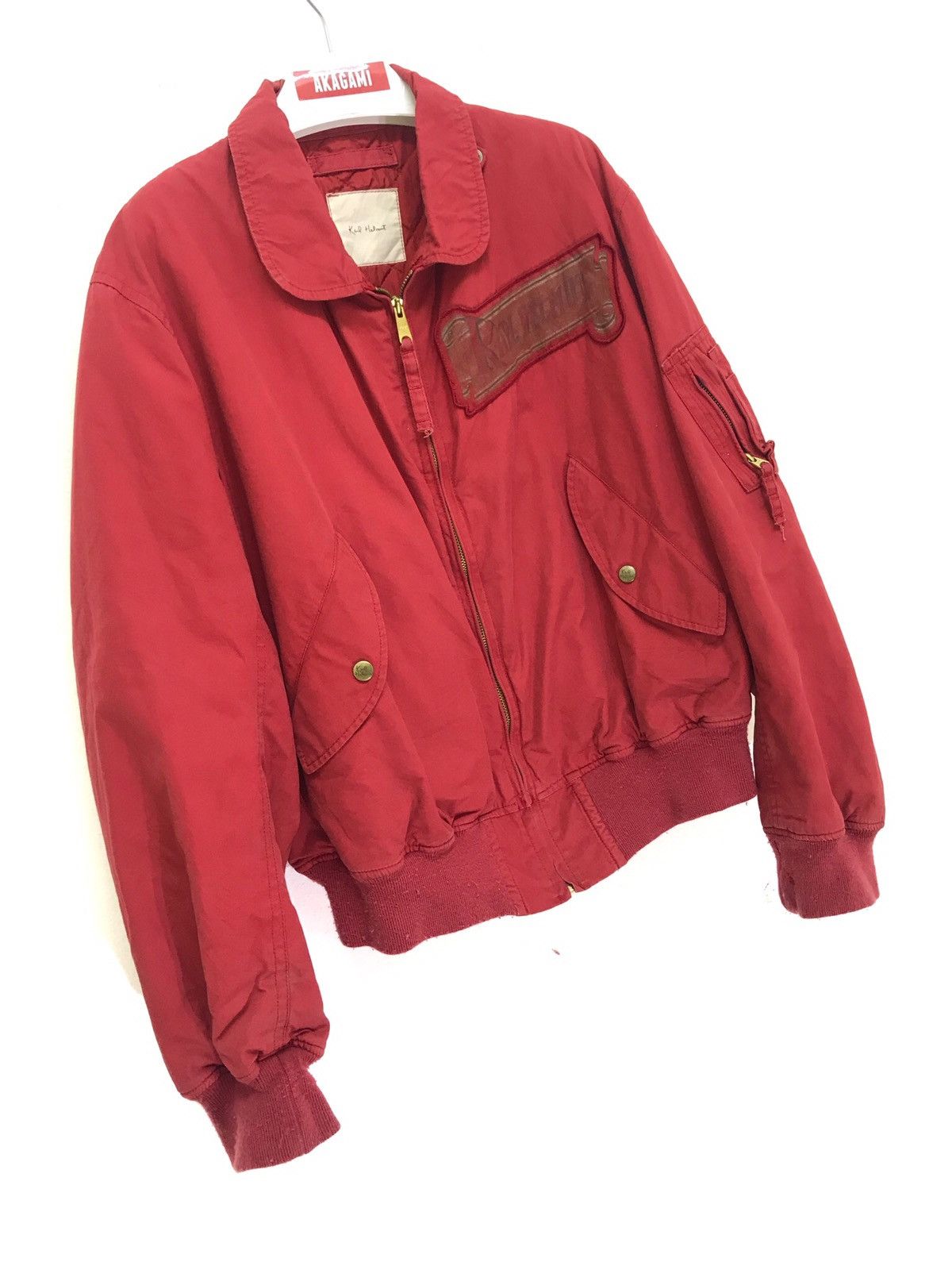 Karl Helmut × Pink House Karl Helmut Ma-1 Bomber Padding Jacket Size US L / EU 52-54 / 3 - 3 Thumbnail