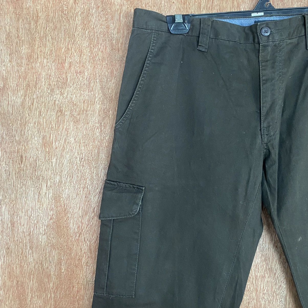 Global Work D Global Work Brown Multipocket Cargo Pants #c802 Size US 33 - 5 Thumbnail
