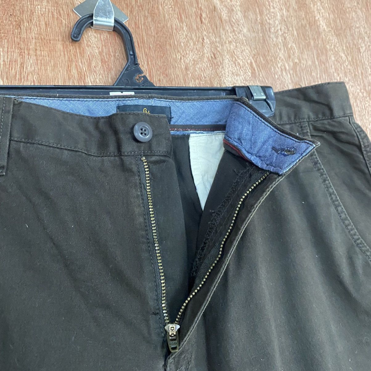 Global Work D Global Work Brown Multipocket Cargo Pants #c802 Size US 33 - 6 Thumbnail