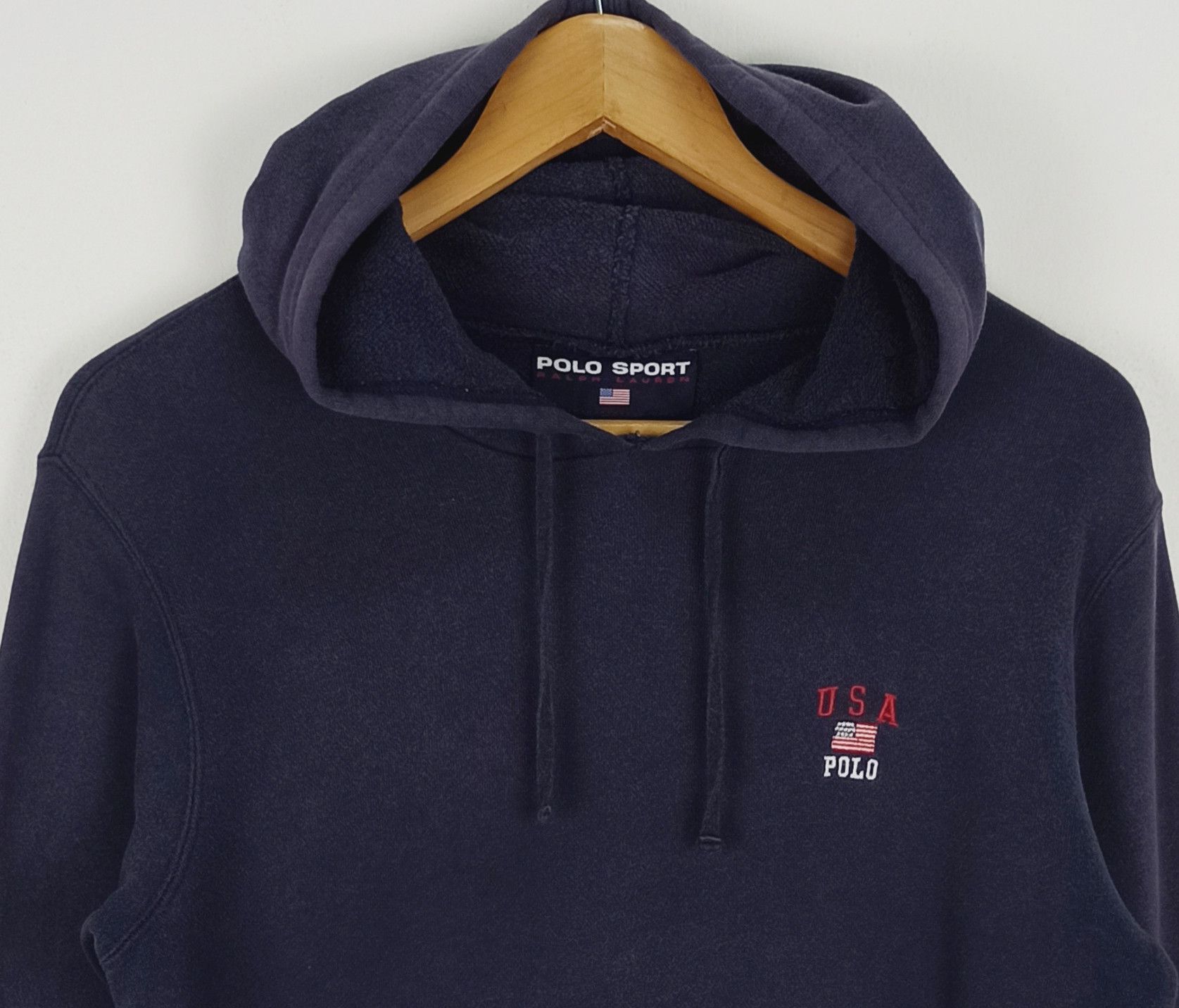 Polo Ralph Lauren Vintage Polo Sports Hoodie Small Logo USA (c47) Size US S / EU 44-46 / 1 - 2 Thumbnail