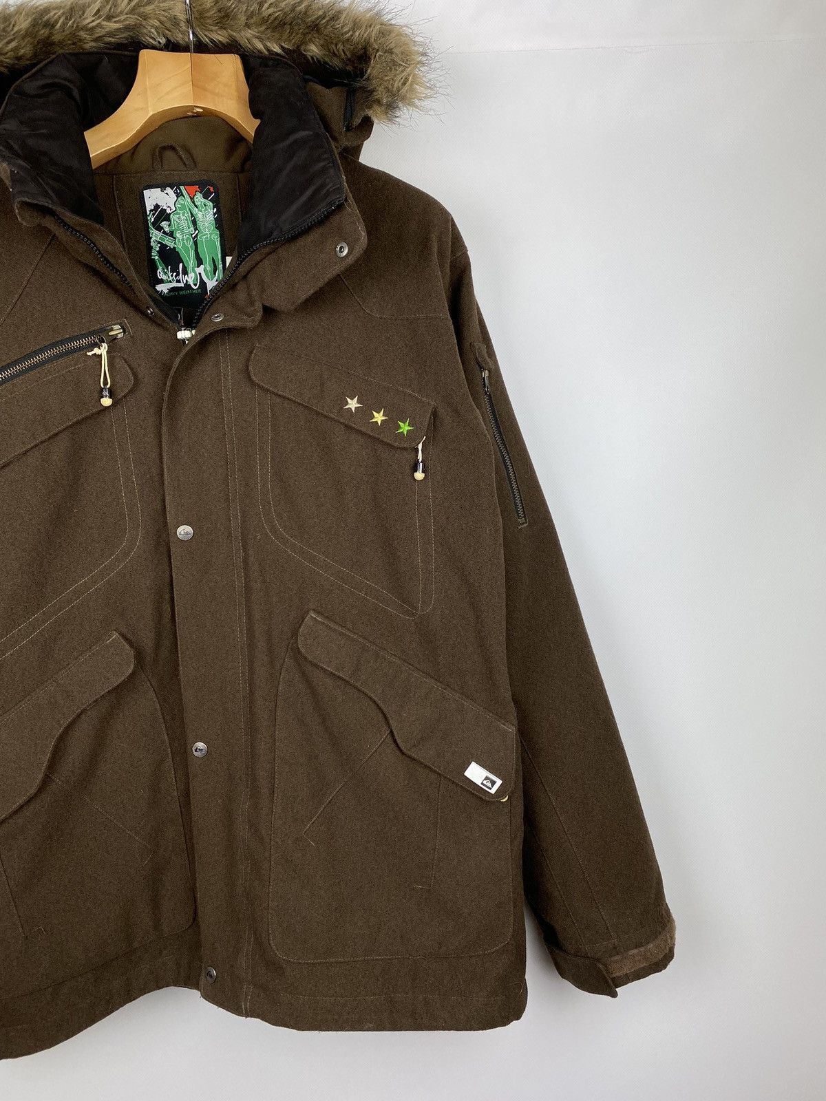 Quicksilver Quicksilver men’s recco heavy weather ski jacket size M Size US M / EU 48-50 / 2 - 3 Thumbnail
